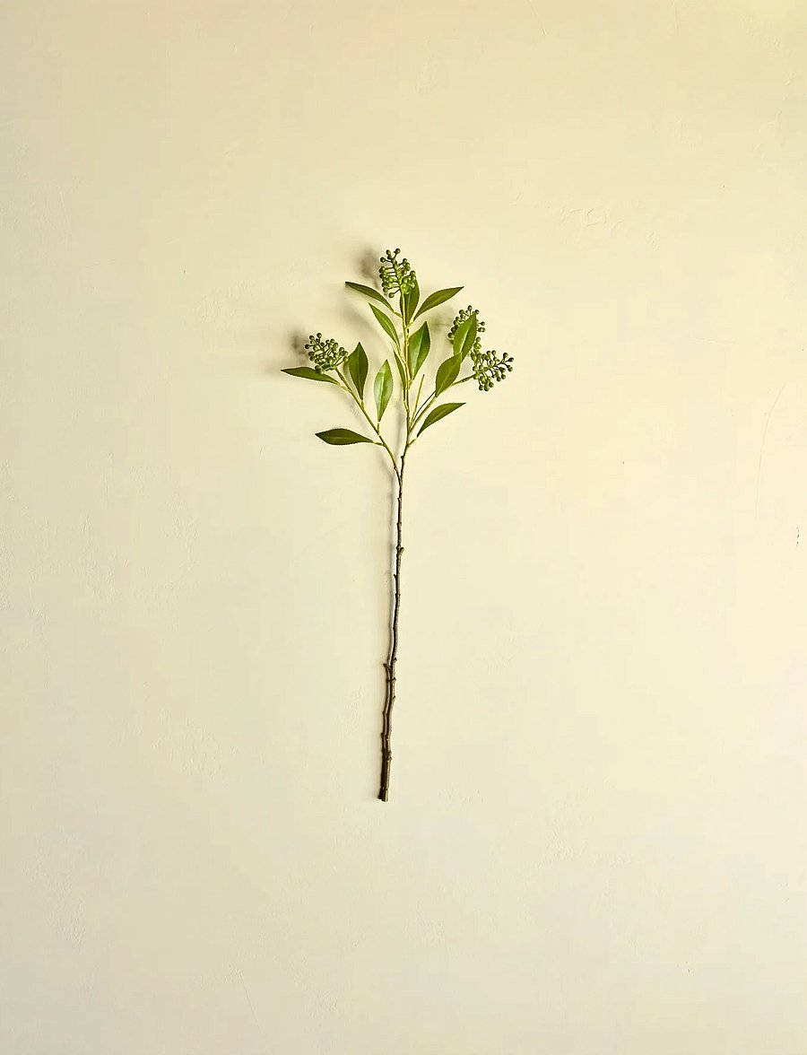 house doctor - Artificial branch, HDLigustrum, Gre - valentinstaggeschenke - green - 0