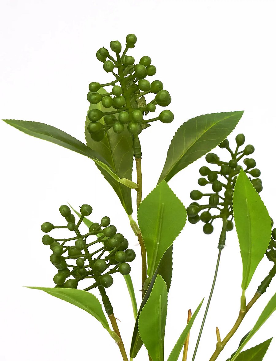 house doctor - Artificial branch, HDLigustrum, Gre - valentinstaggeschenke - green - 2