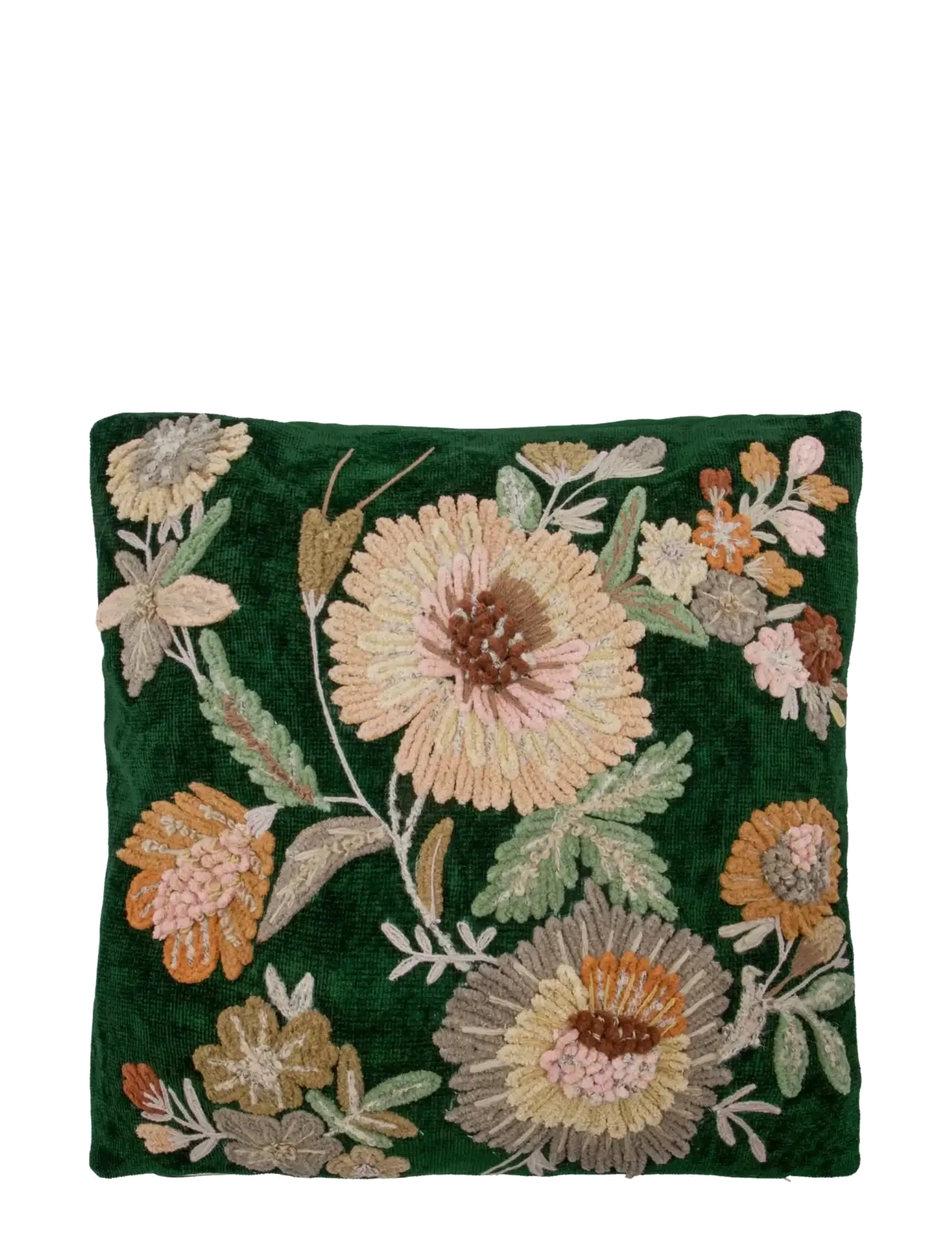 house doctor Cushion cover, HDBota, Green, Rose - Textilien - GREEN, ROSE / green