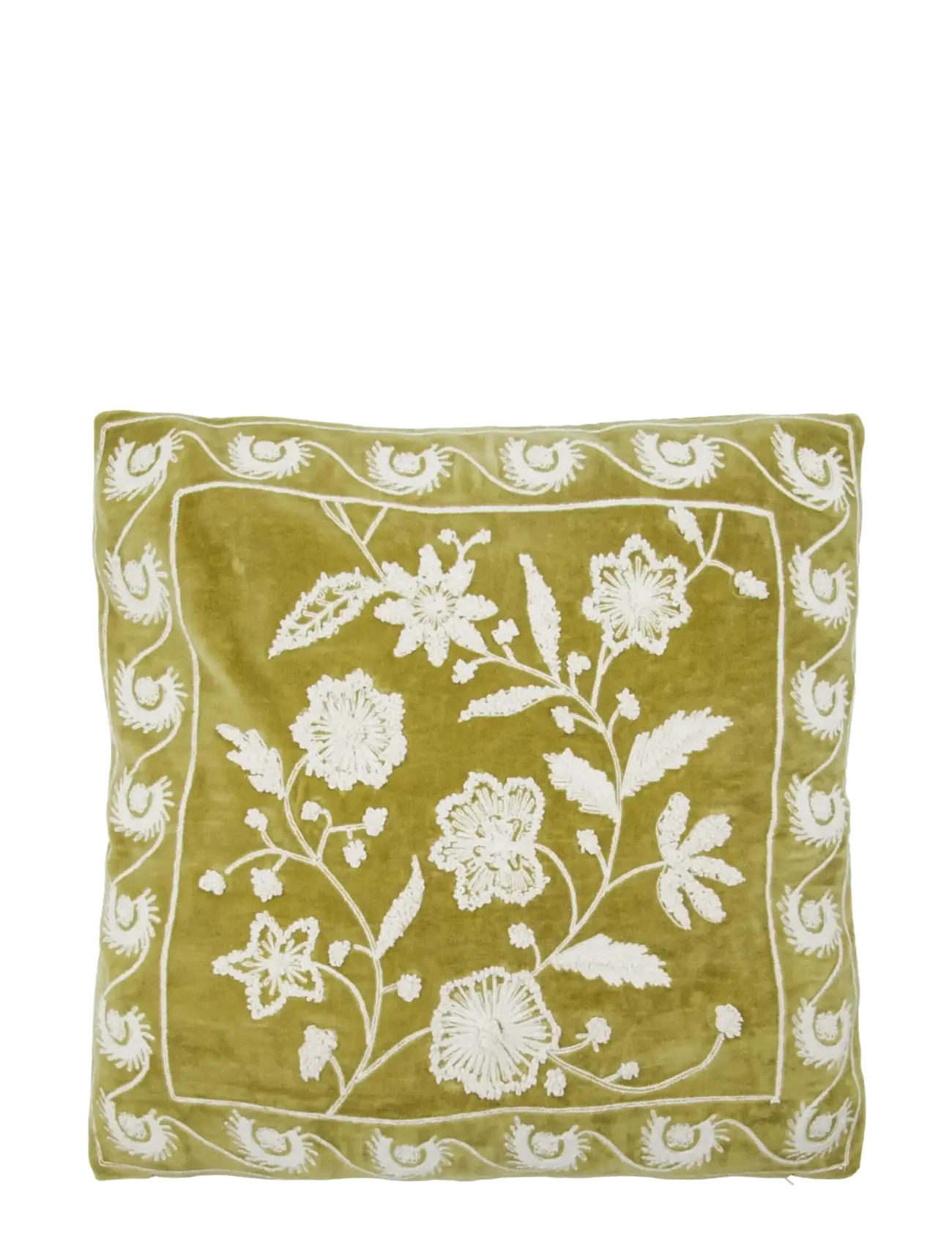 house doctor Cushion cover, HDRica, Mustard, Off-white - New Arrivals - MUSTARD, OFF-WHITE / yellow