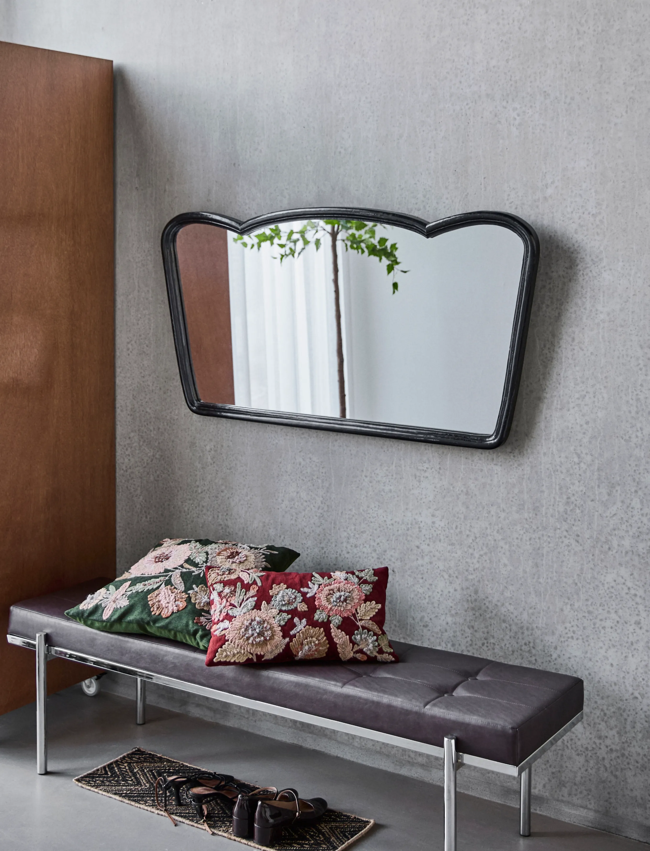 house doctor - Mirror, HDJamp, Black - spejle - black - 2