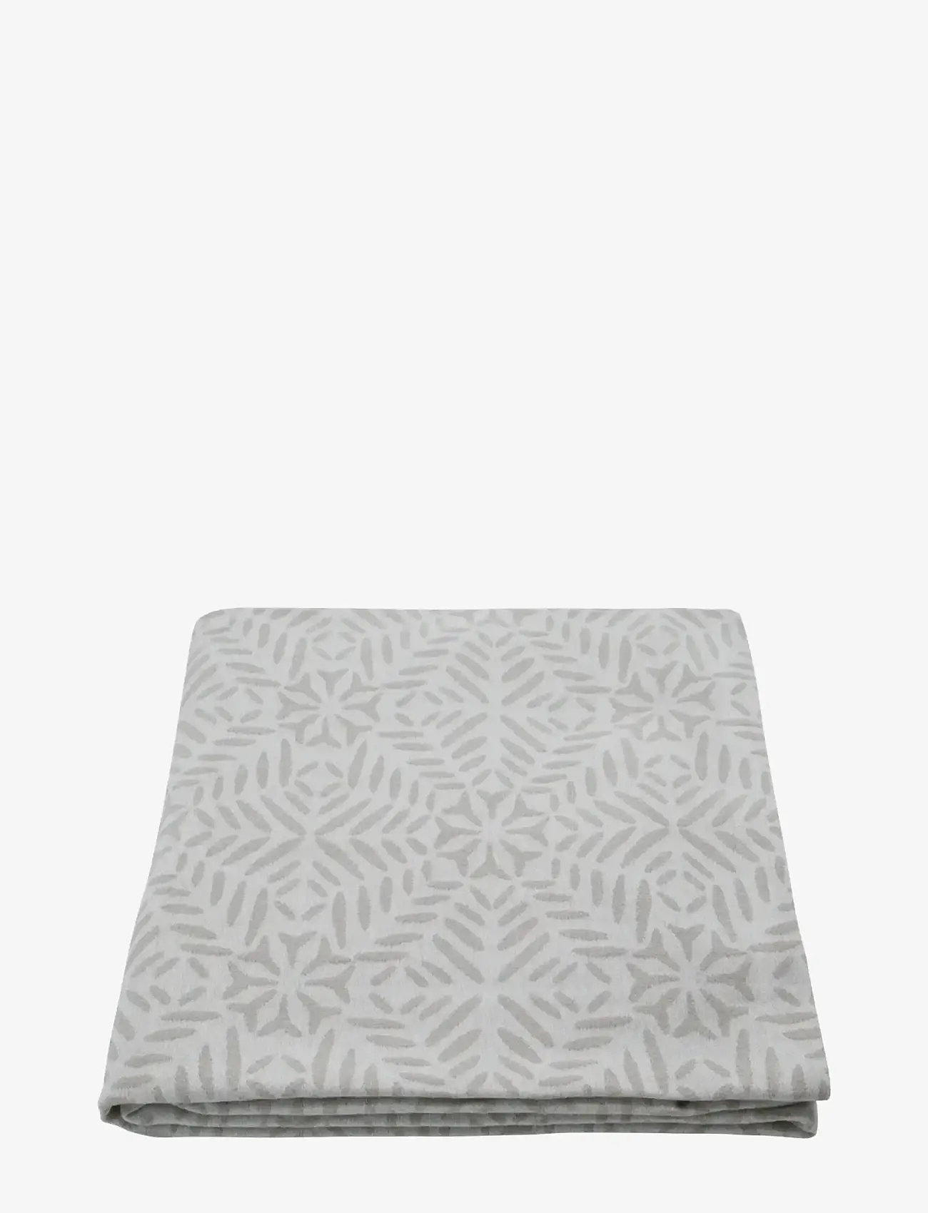 house doctor - Tablecloth, HDClip, White, Grey - duge & bordløbere - white, grey - 0