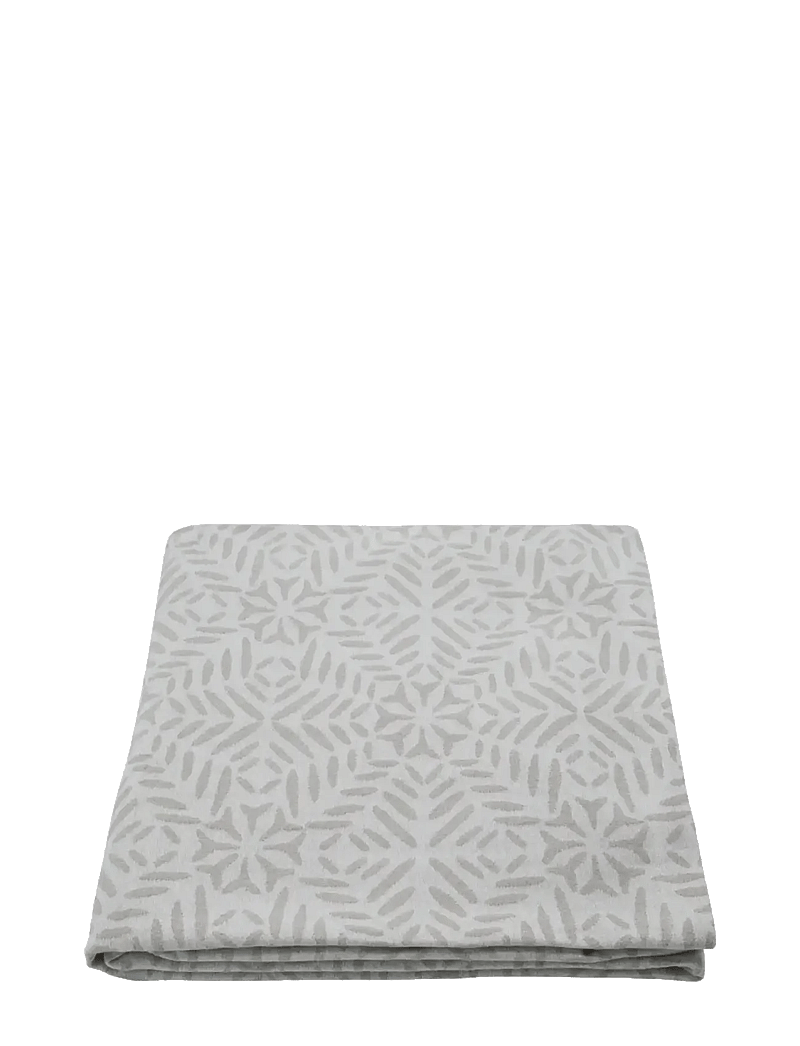 house doctor - Tablecloth, HDClip, White, Grey - tafellakens & lopers - white, grey - 1