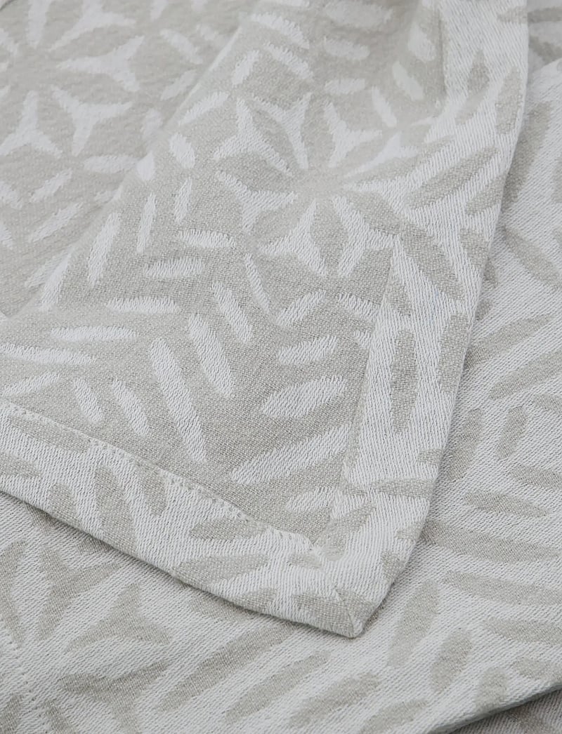 house doctor - Tablecloth, HDClip, White, Grey - tafellakens & lopers - white, grey - 2