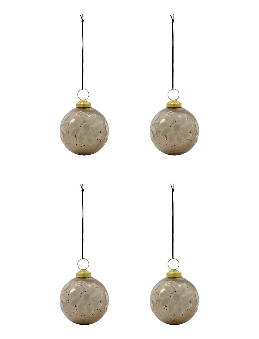 house doctor - Christmas ornament, HDLuto, Sand - beige - 1