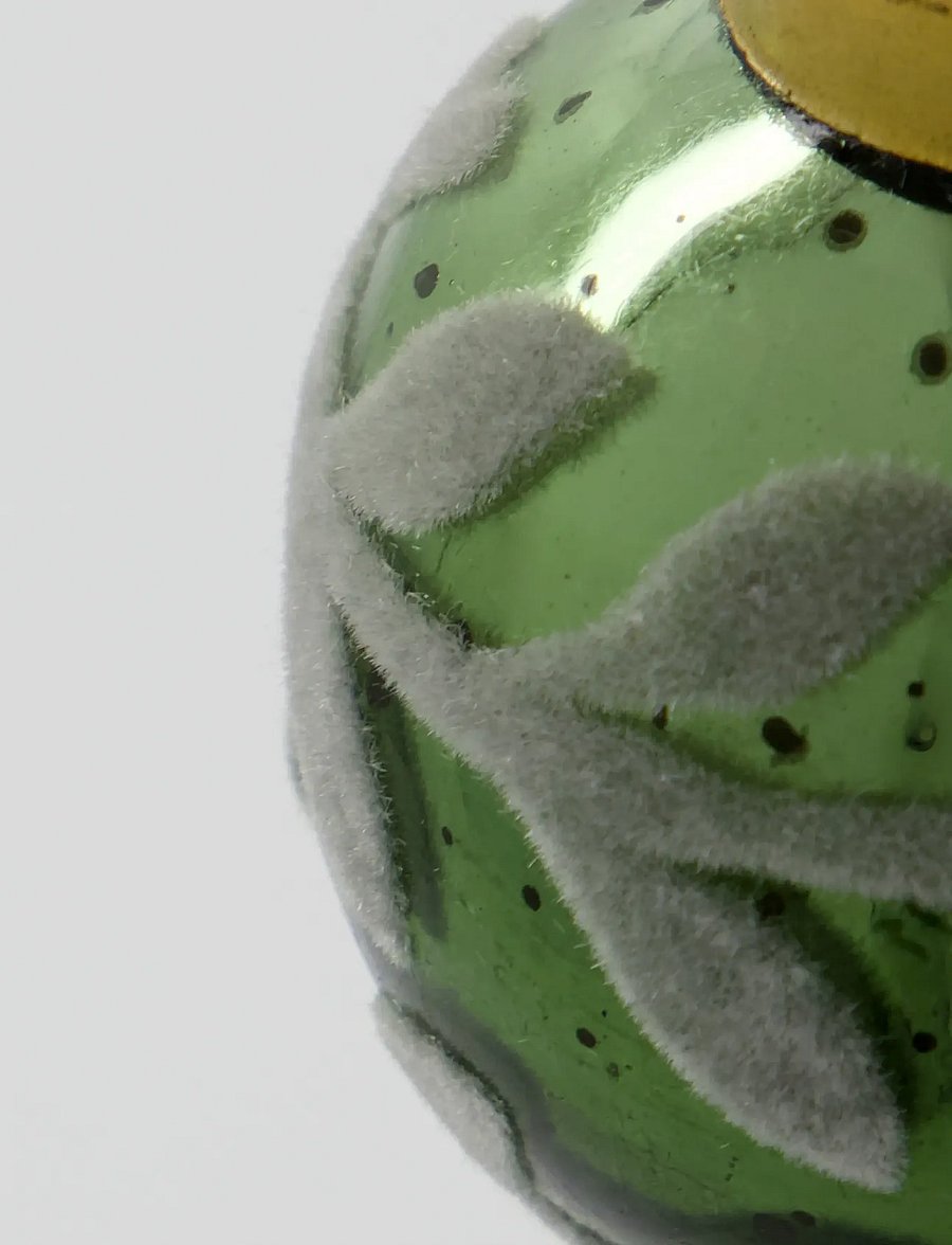 house doctor - Christmas ornament, HDVellu, Green - weihnachtskugeln - green - 2