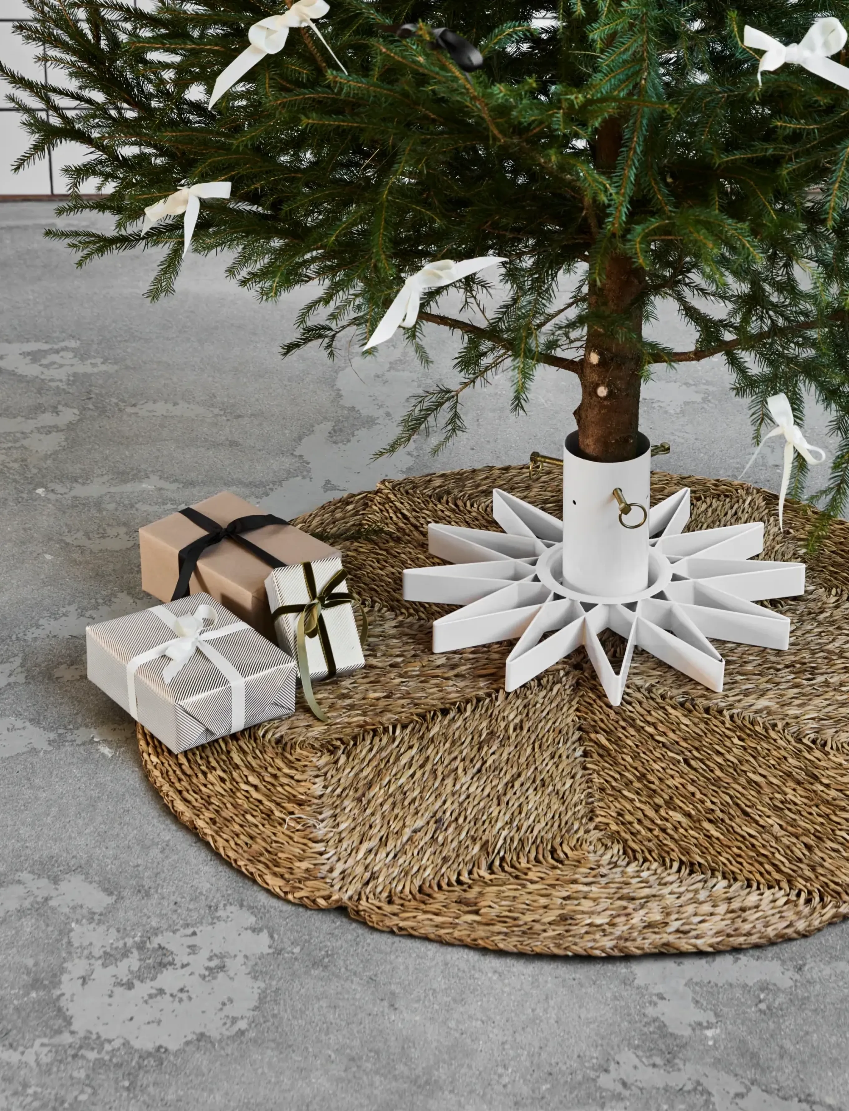 house doctor - Christmas tree stand, HDStar, White - white - 0
