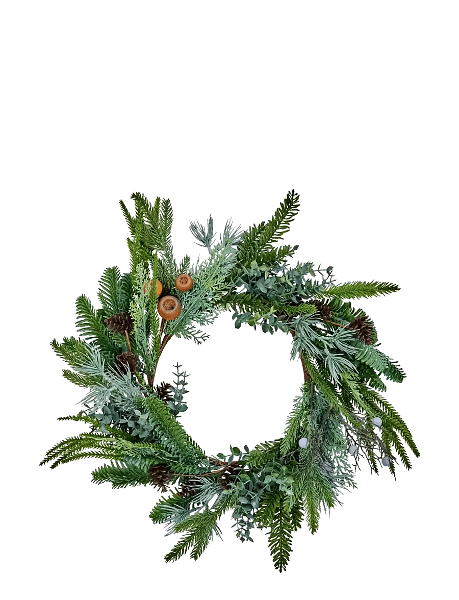 house doctor - Wreath, HDDeco, Green - green - 1