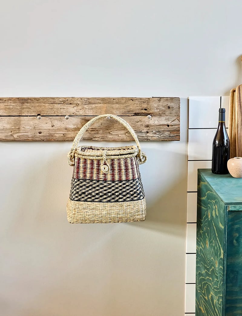 house doctor - Basket, HDGuide, Brown, Nature - aufbewahrungskörbe - brown, nature - 0