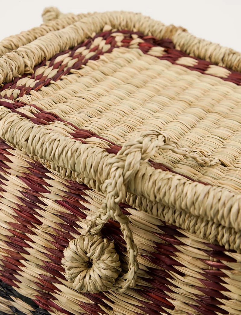 house doctor - Basket, HDGuide, Brown, Nature - aufbewahrungskörbe - brown, nature - 2