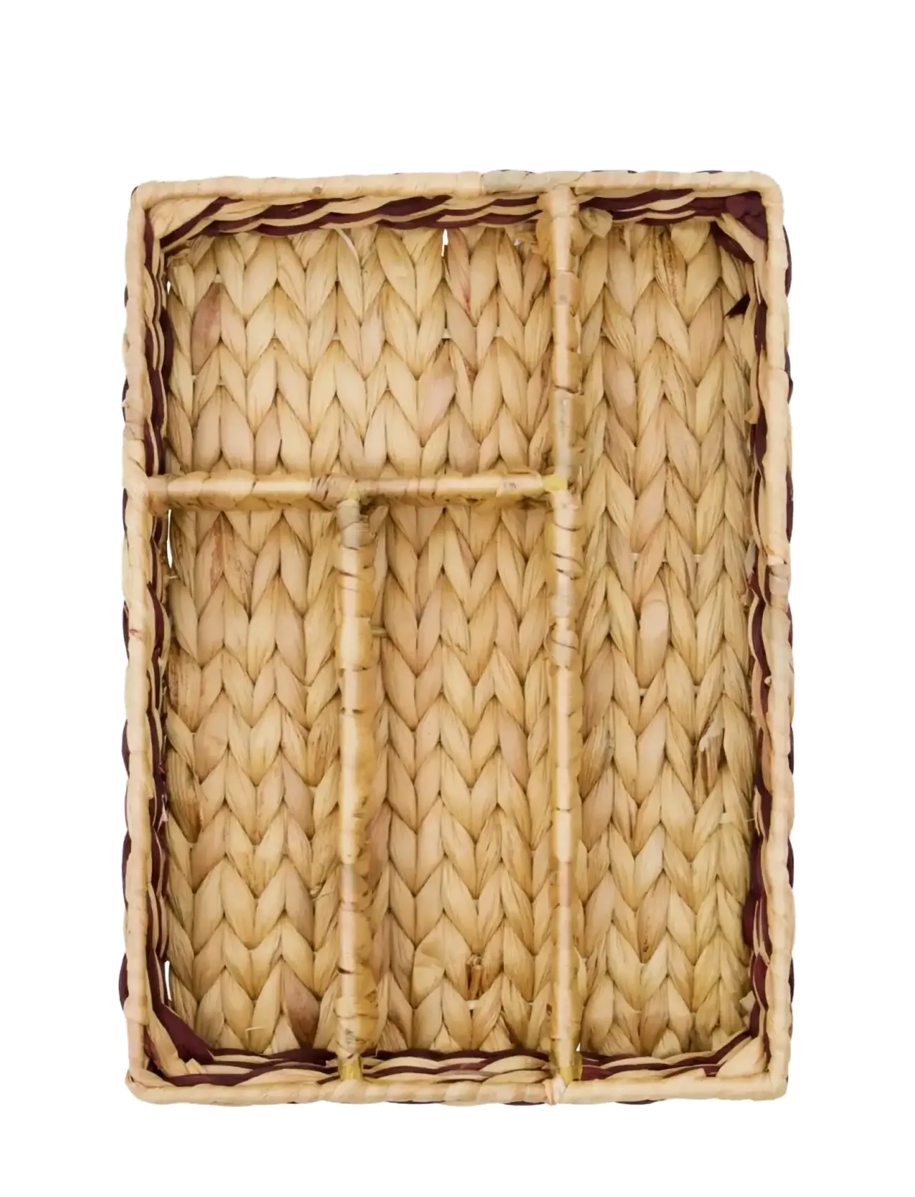 HOUSE DOCTOR Organiser, Hdorgi, Braun, Nature Burgundy - 35X 25X 6CM - Unisex