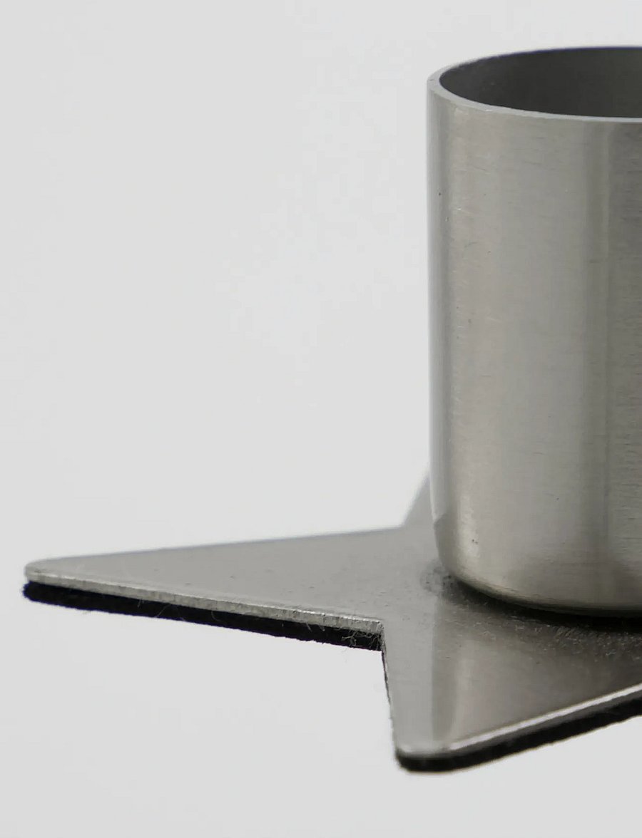 house doctor - Candle holder, HDStage, Silver fini - kerzenständer - silver - 2