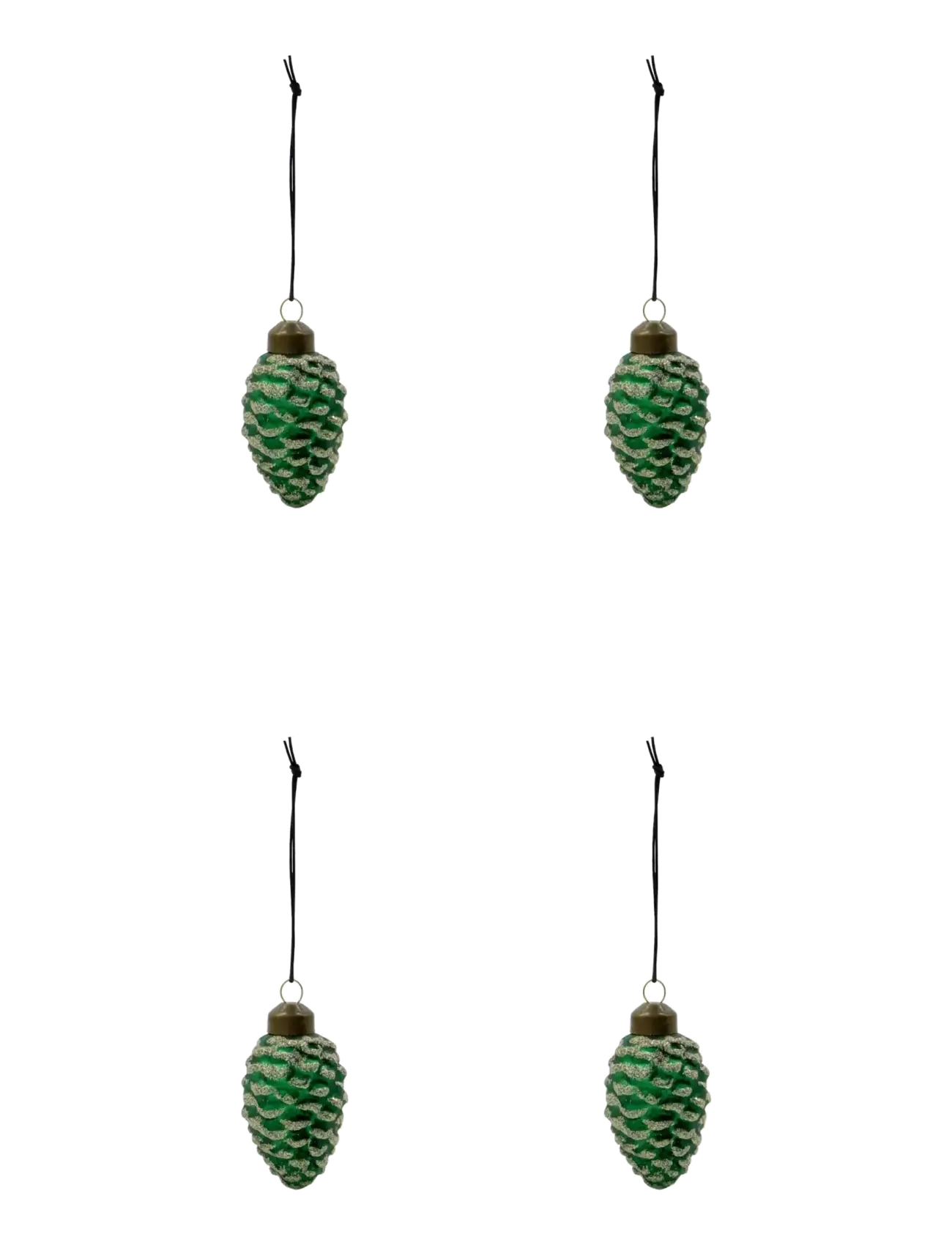 house doctor Christmas ornament, HDCone, Green - Interior - GREEN / green