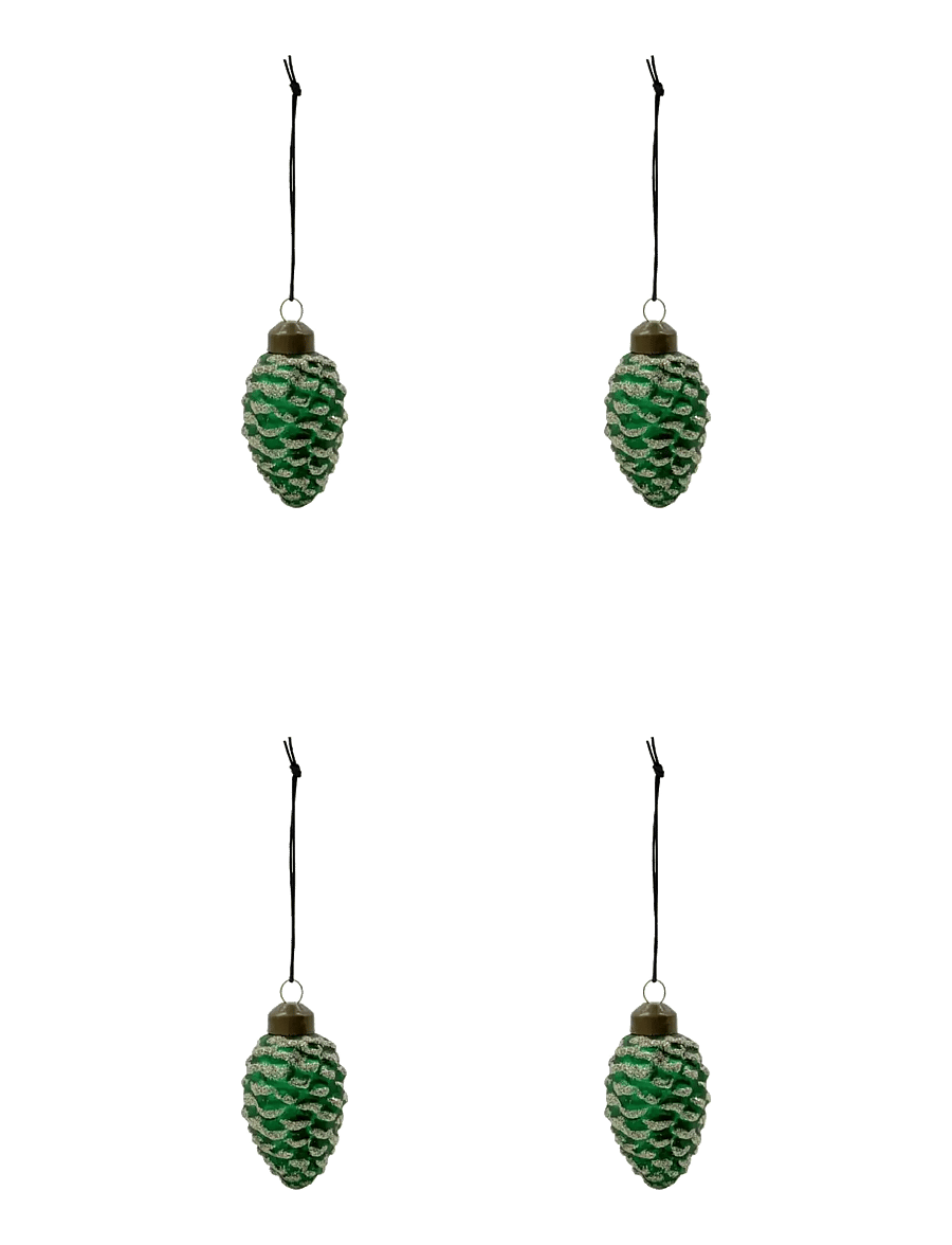 house doctor - Christmas ornament, HDCone, Green - green - 1