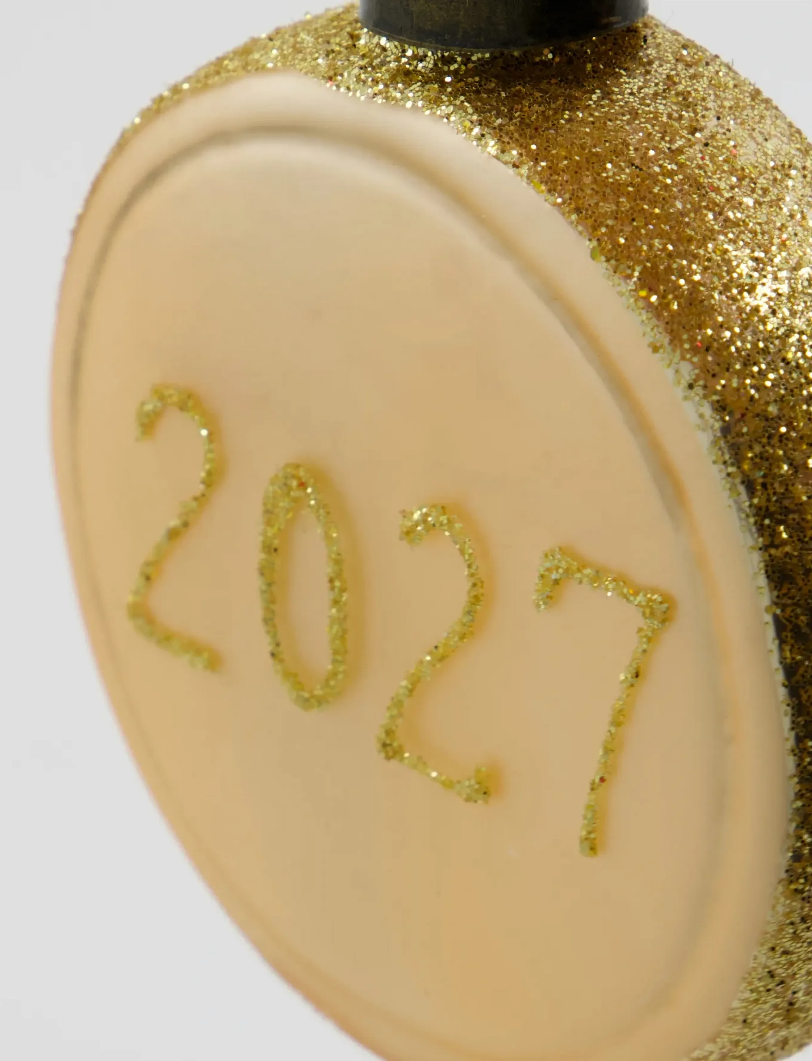 house doctor - Christmas ornament, HDNewYear2027, - silver - 2