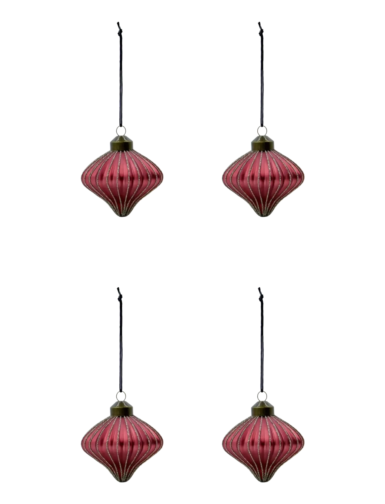 house doctor Christmas ornament, HDSpin, Dusty r - Inredning - PINK / pink/rose