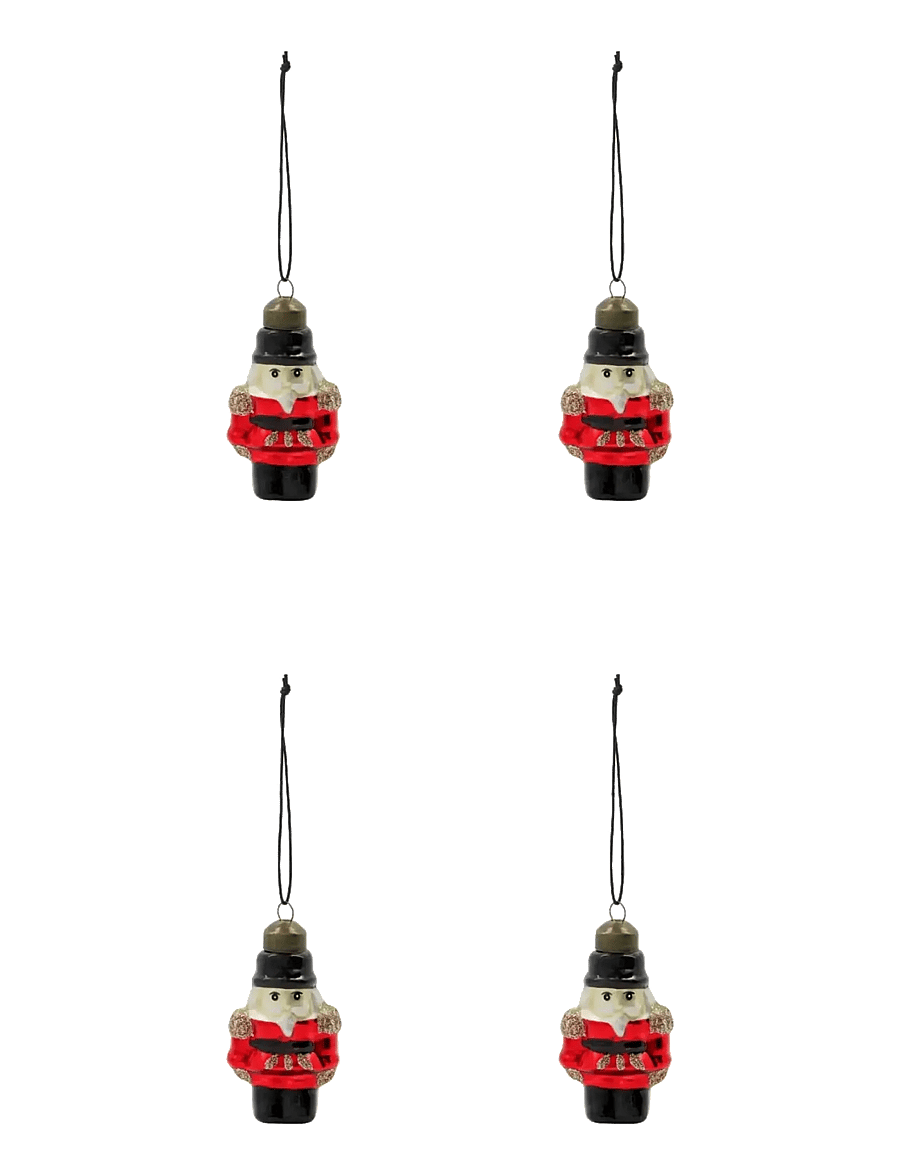 house doctor - Christmas ornament, HDTino, Red - red - 1