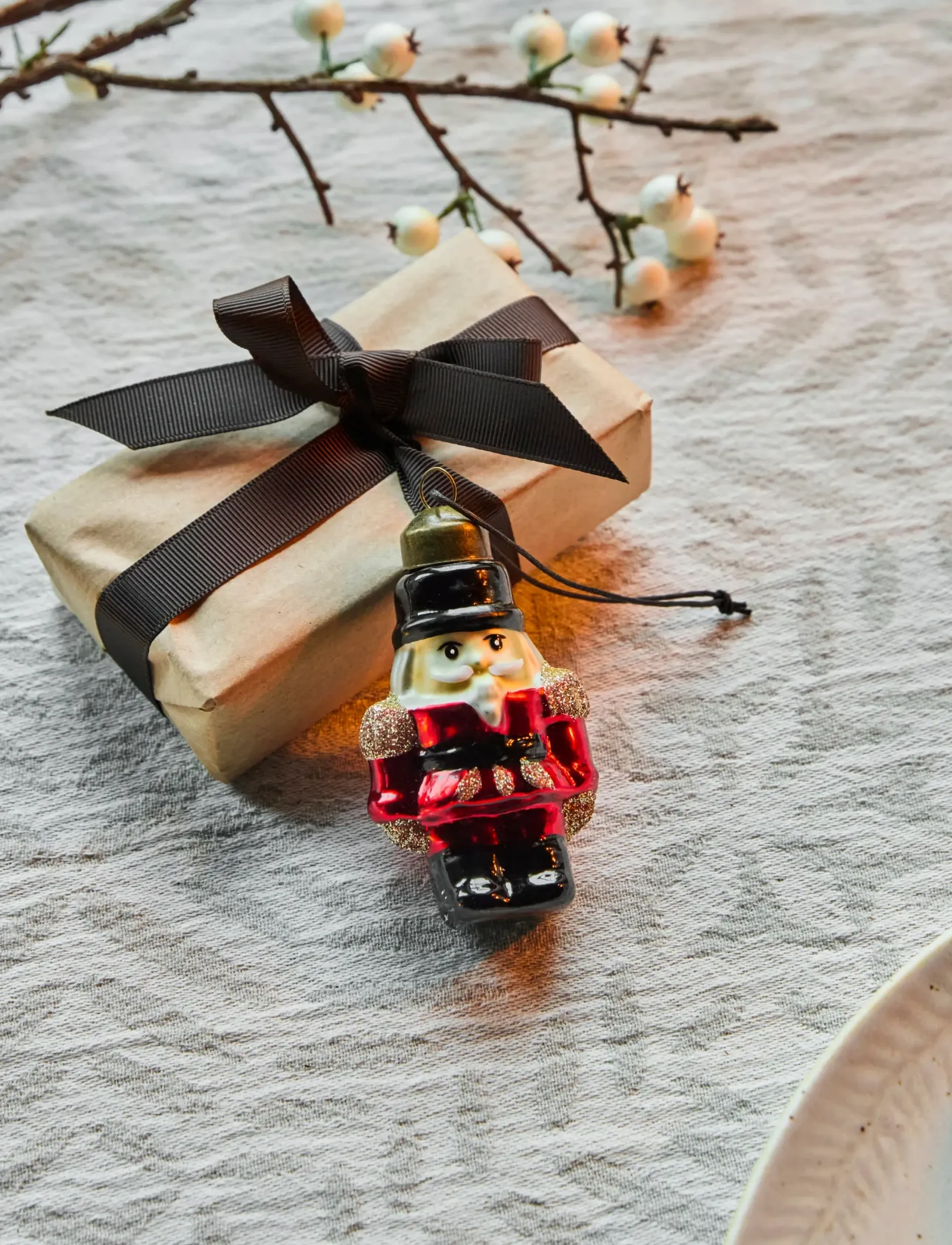house doctor - Christmas ornament, HDTino, Red - red - 0