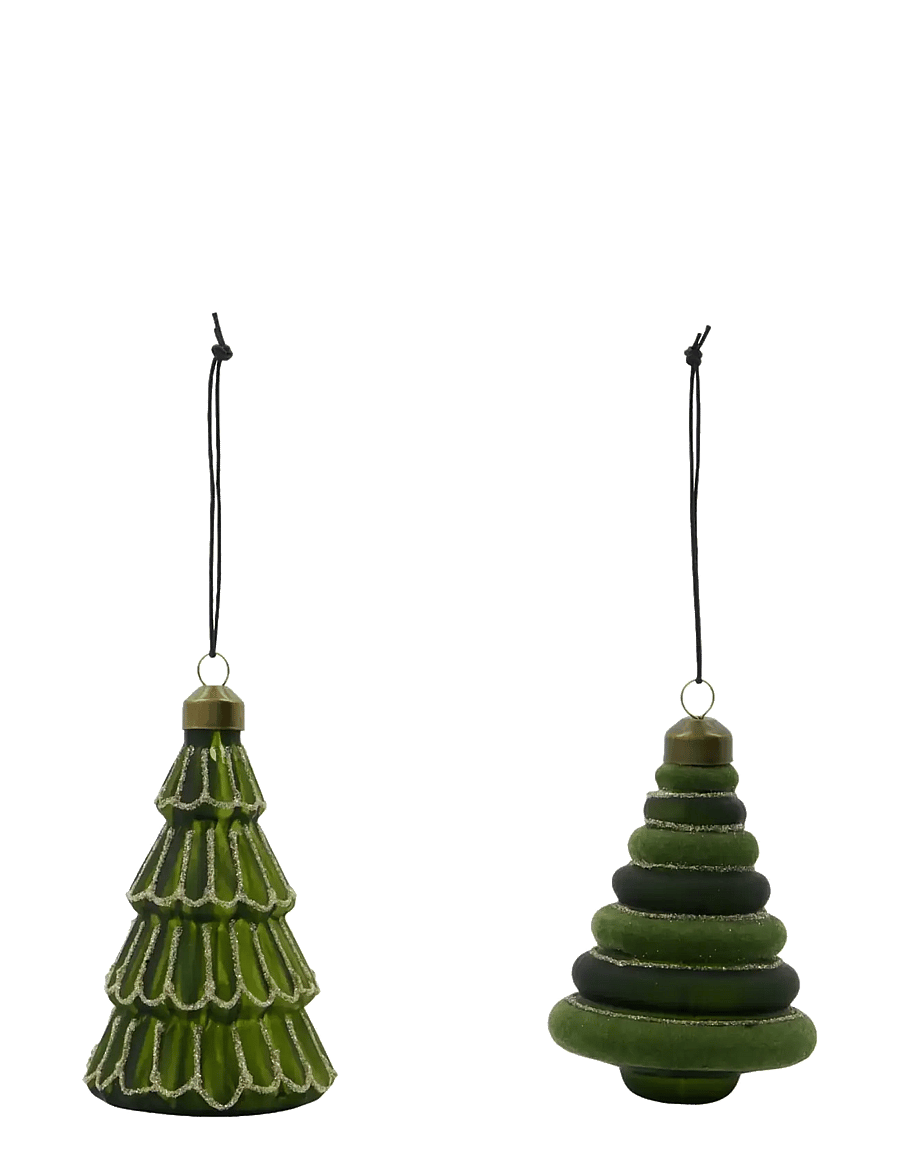 house doctor - Christmas ornament, HDTree, Green - green - 1