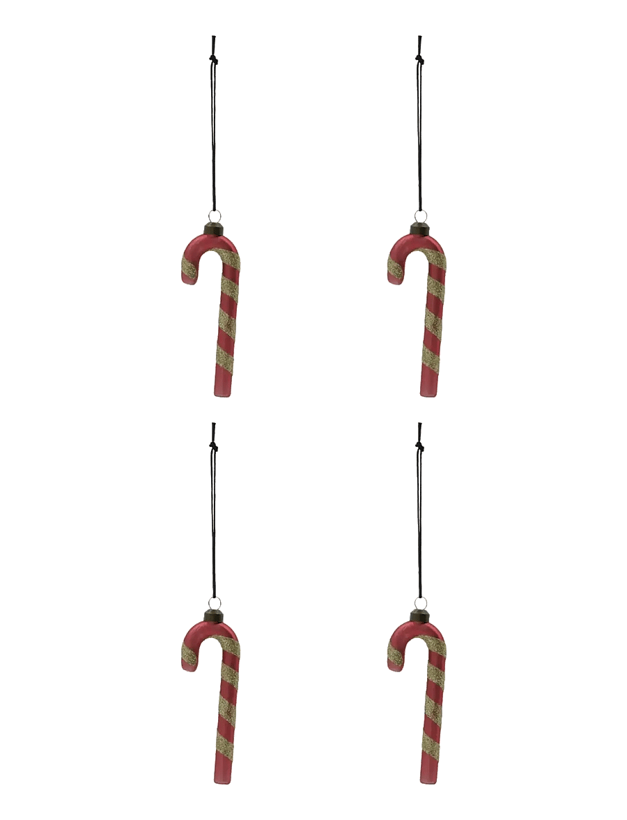 house doctor - Christmas ornament, HDStick, Dusty - weihnachtskugeln - pink - 1
