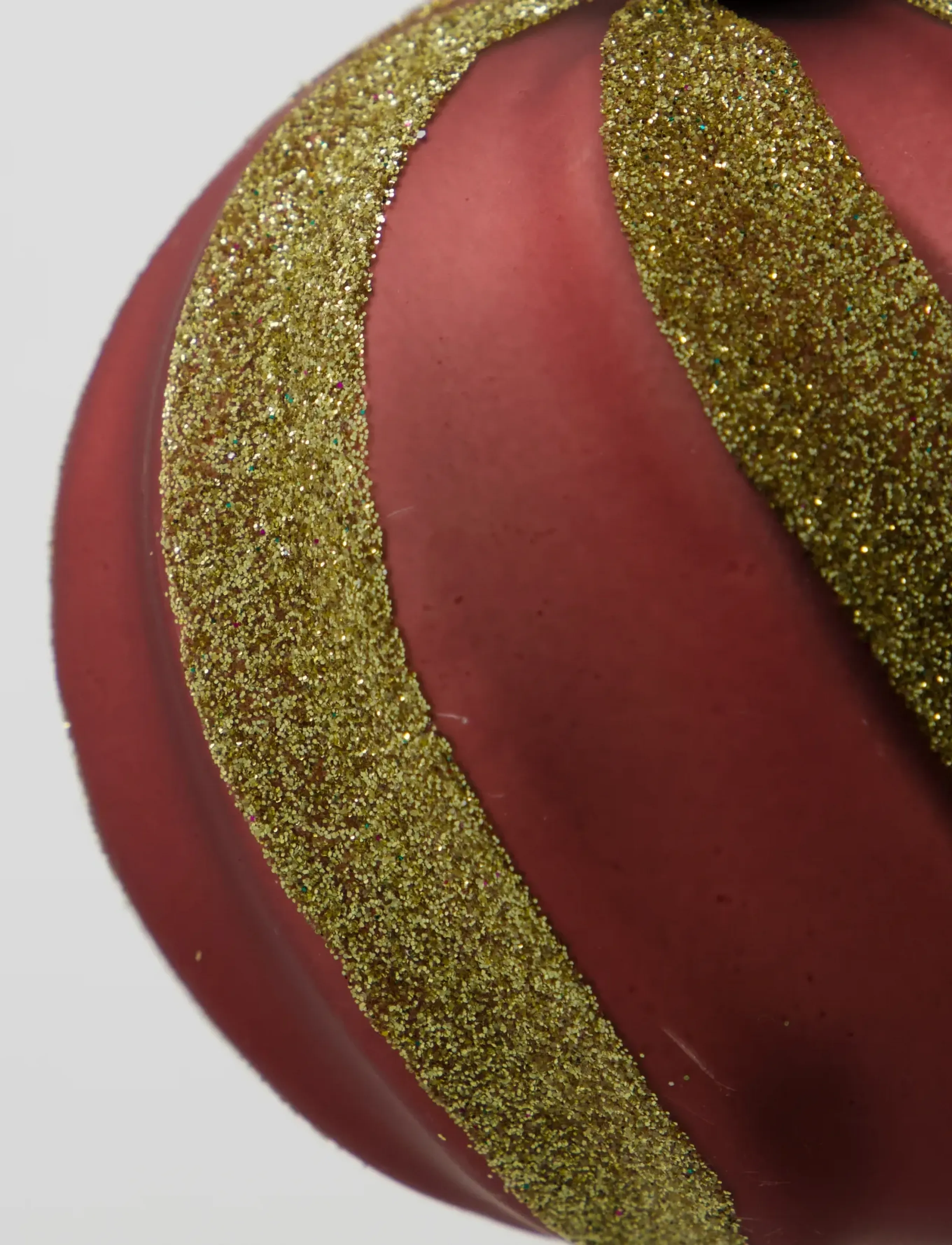 house doctor - Christmas ornament, HDSwirl, Dusty red - weihnachtskugeln - pink - 2