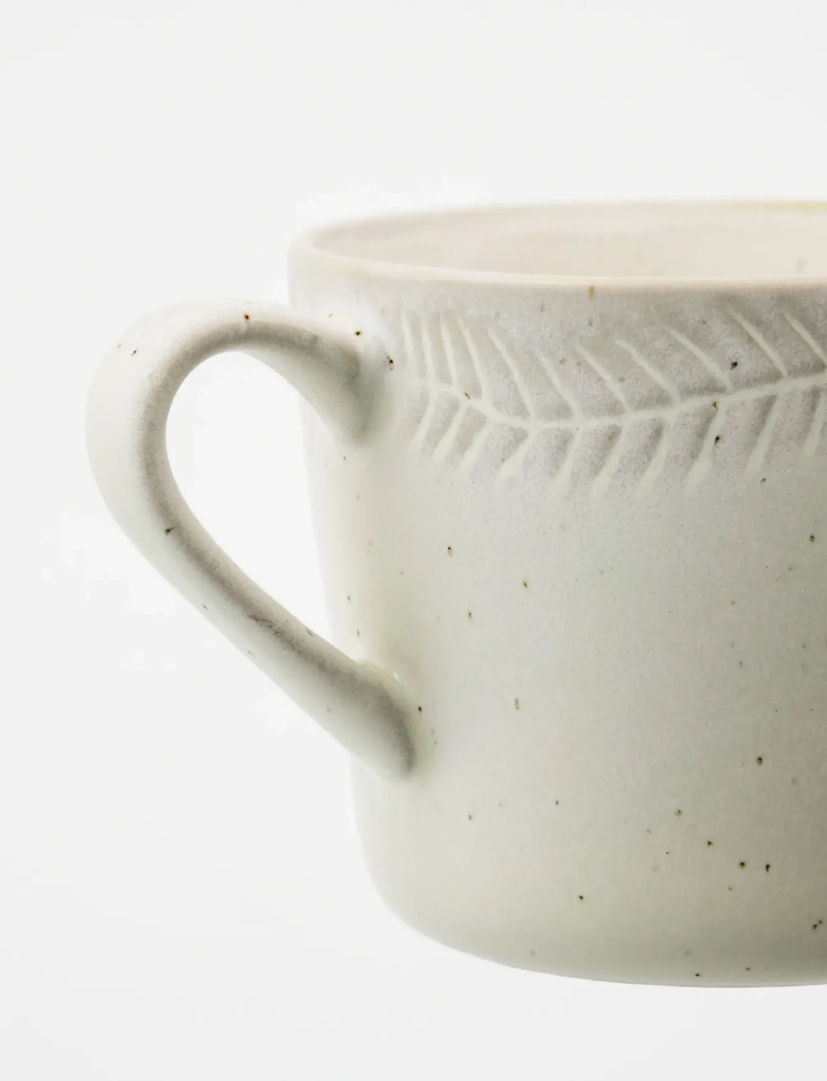 house doctor - Cup, HDServe, Off-white - weihnachts-tischgedecke - beige - 2