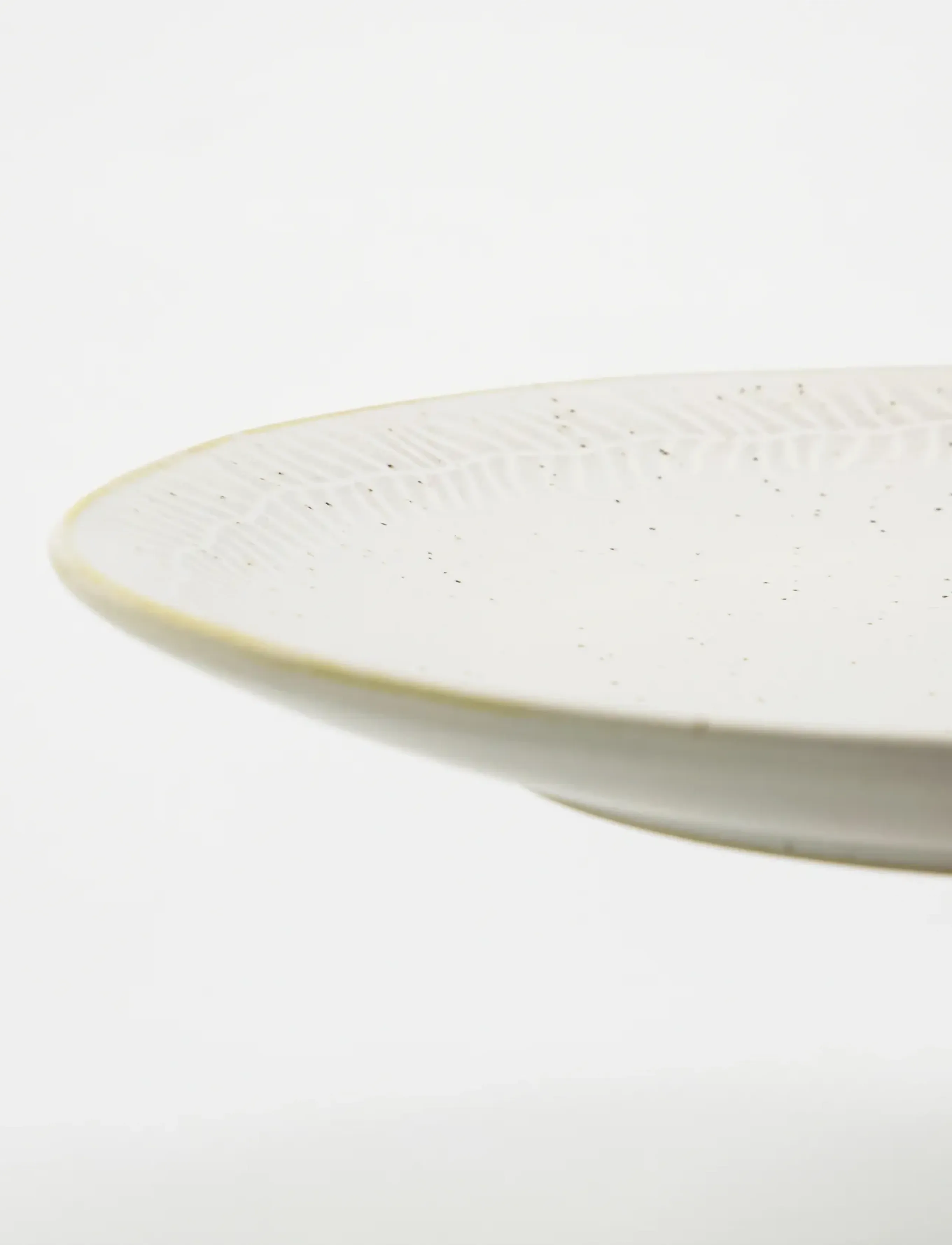 house doctor - Lunch plate, HDServe, Off-white - juleservice - beige - 2