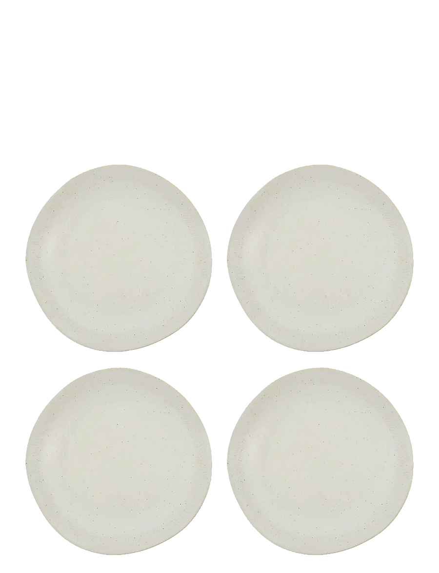 house doctor - Dinner plate, HDServe, Off-white - weihnachts-tischgedecke - beige - 1