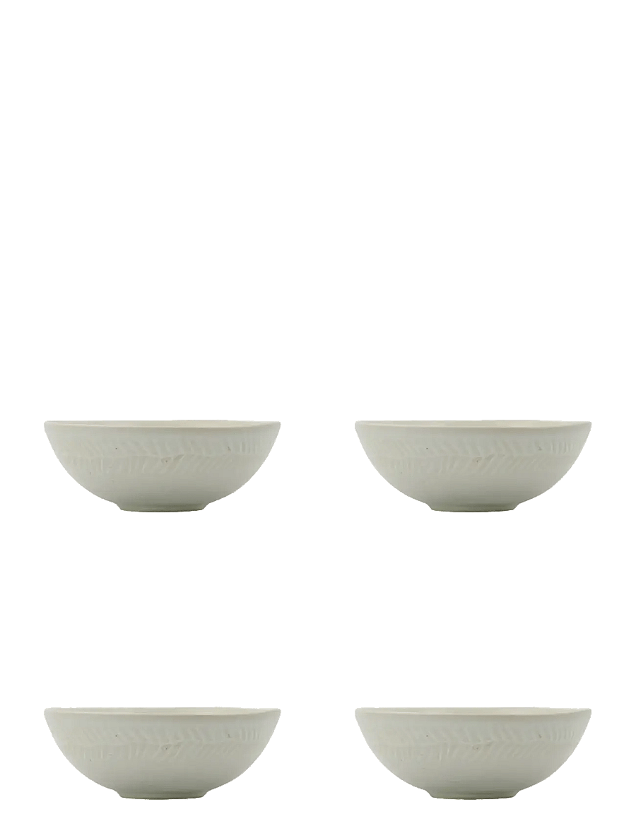 house doctor - Bowl, HDServe, Off-white - weihnachts-tischgedecke - beige - 1