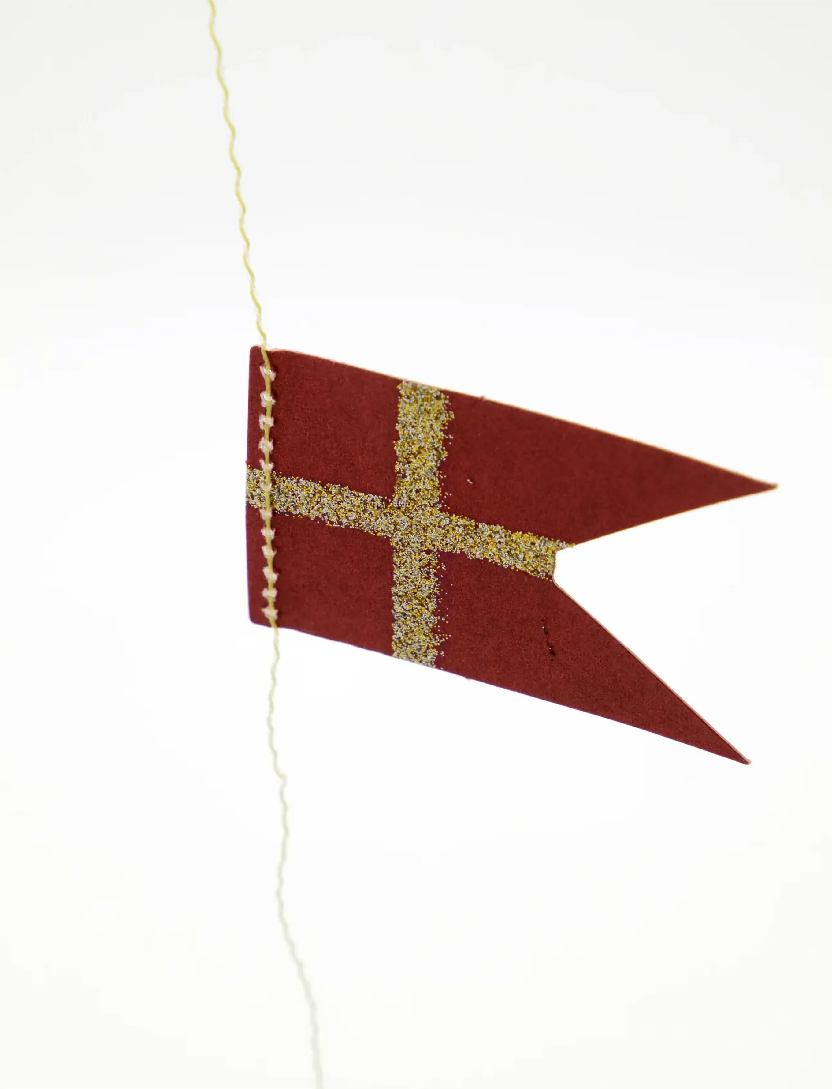 house doctor - Garland, HDFlags, Red, Champagne - red - 2