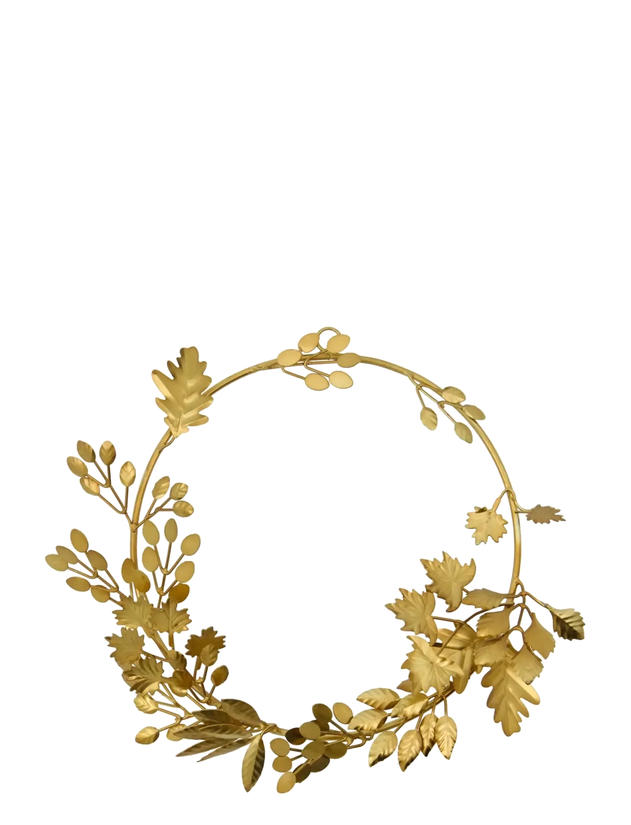 house doctor Wreath, HDMix, Antique gold - Kunstlilled ja -taimed - GOLD / gold