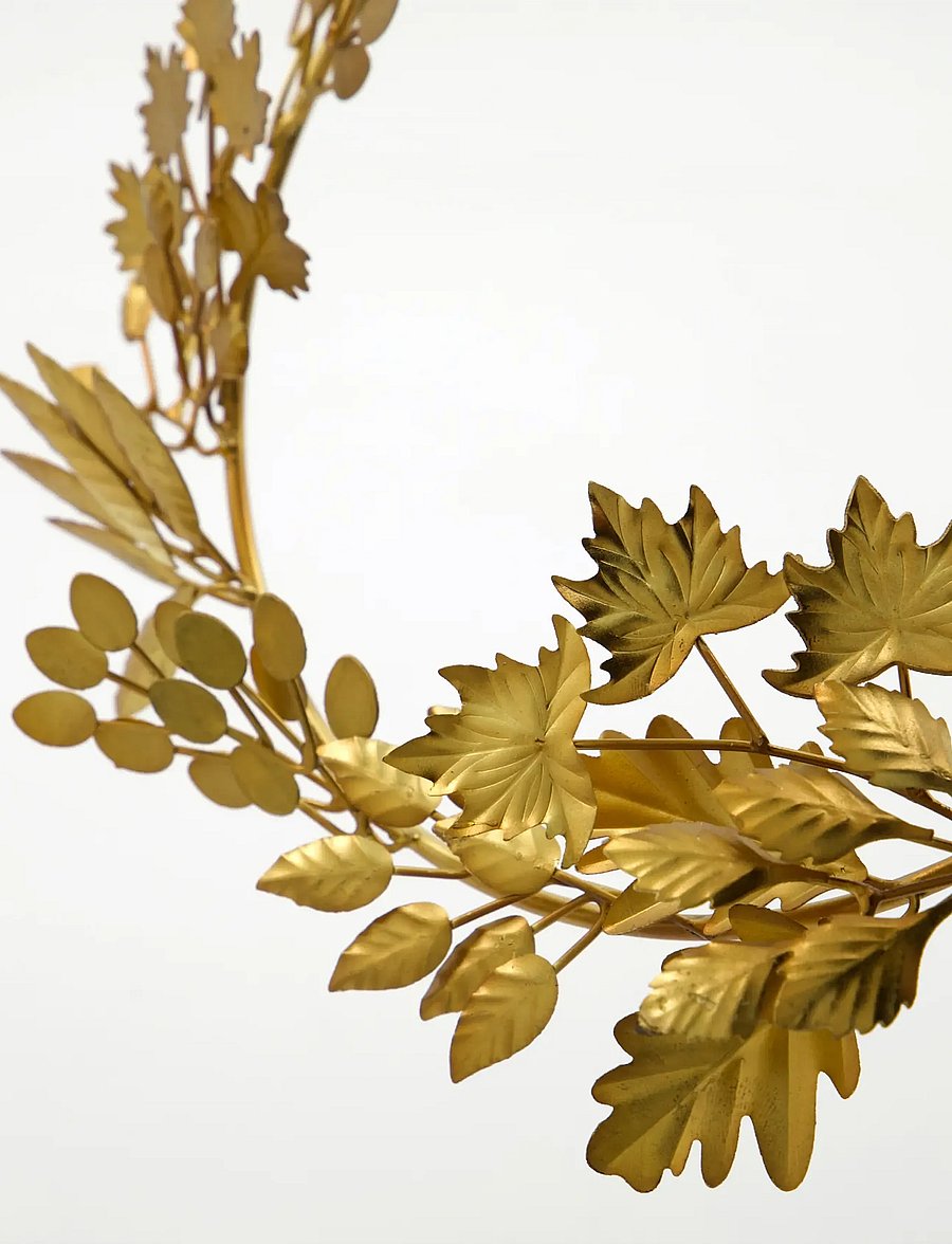 house doctor - Wreath, HDMix, Antique gold - gold - 2