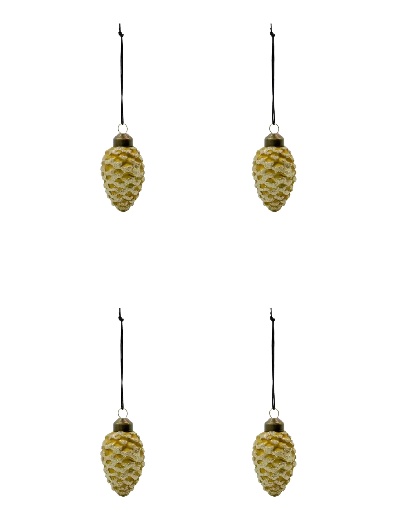 house doctor Christmas ornament, HDCone, Gold - Interiør - GOLD / gold