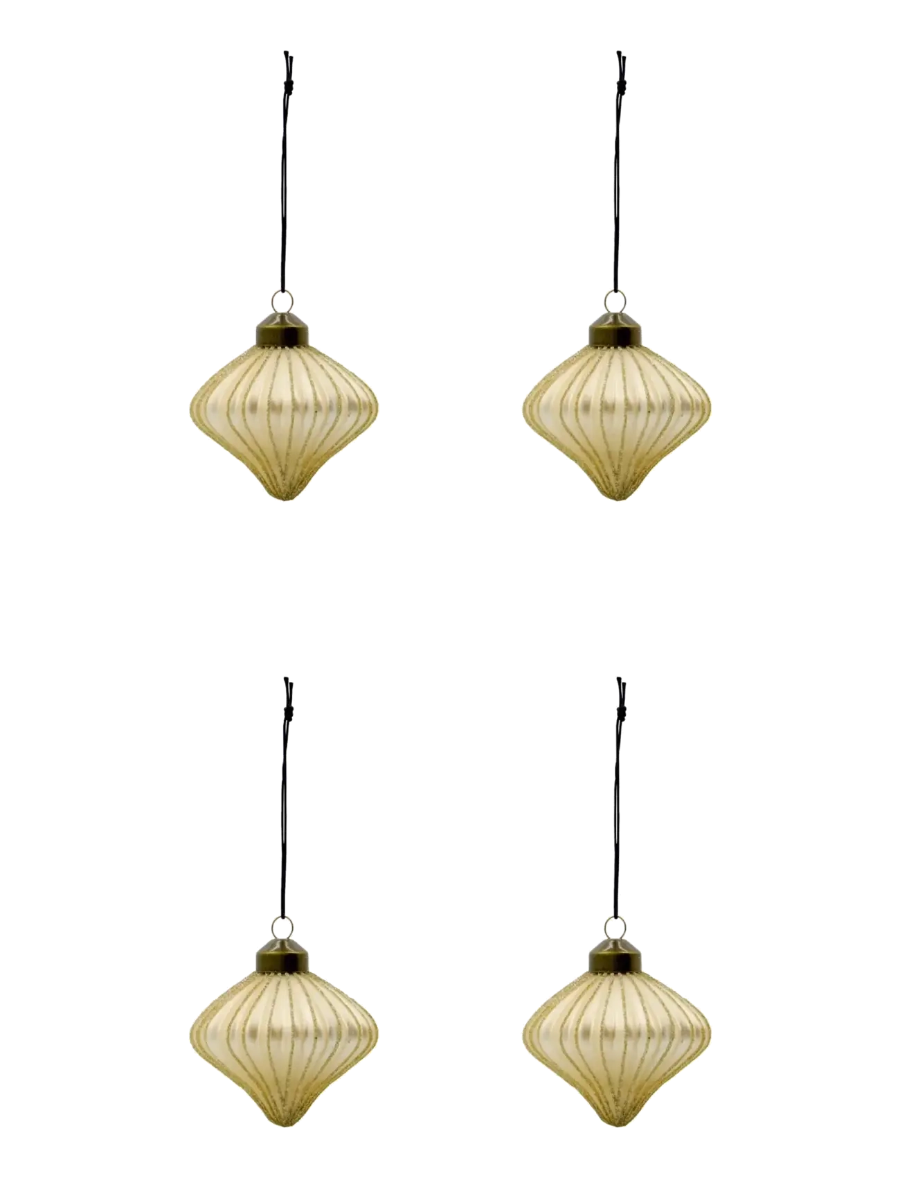 house doctor Christmas ornament, HDSpin, Champag - Interiør - GOLD / gold