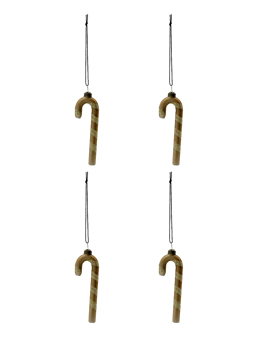 house doctor - Christmas ornament, HDStick, Gold - weihnachtskugeln - gold - 1