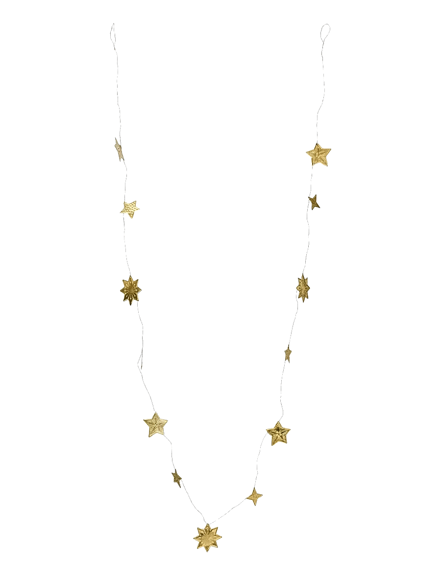 house doctor - Garland, HDStars, Antique brass - gold - 1