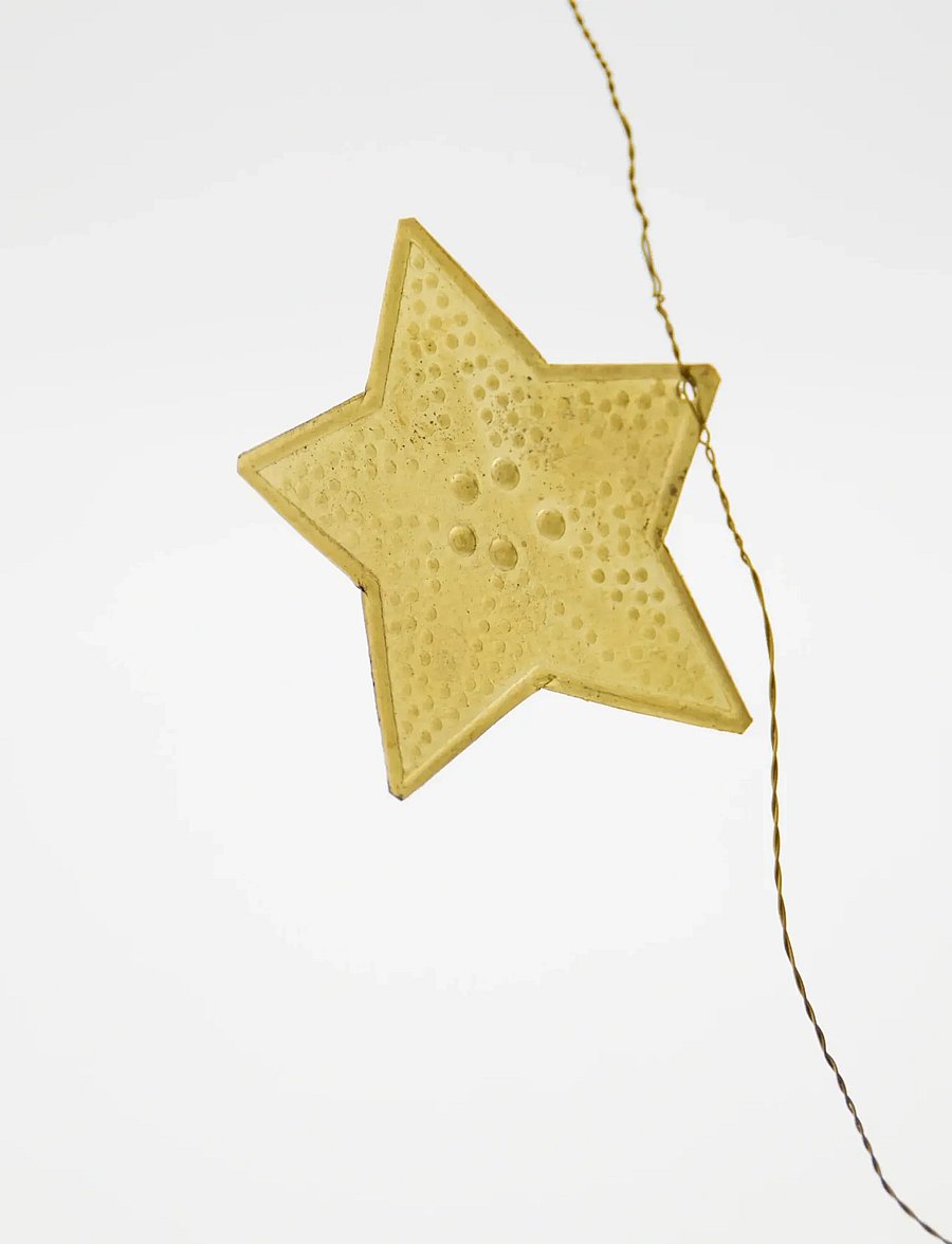 house doctor - Garland, HDStars, Antique brass - gold - 2
