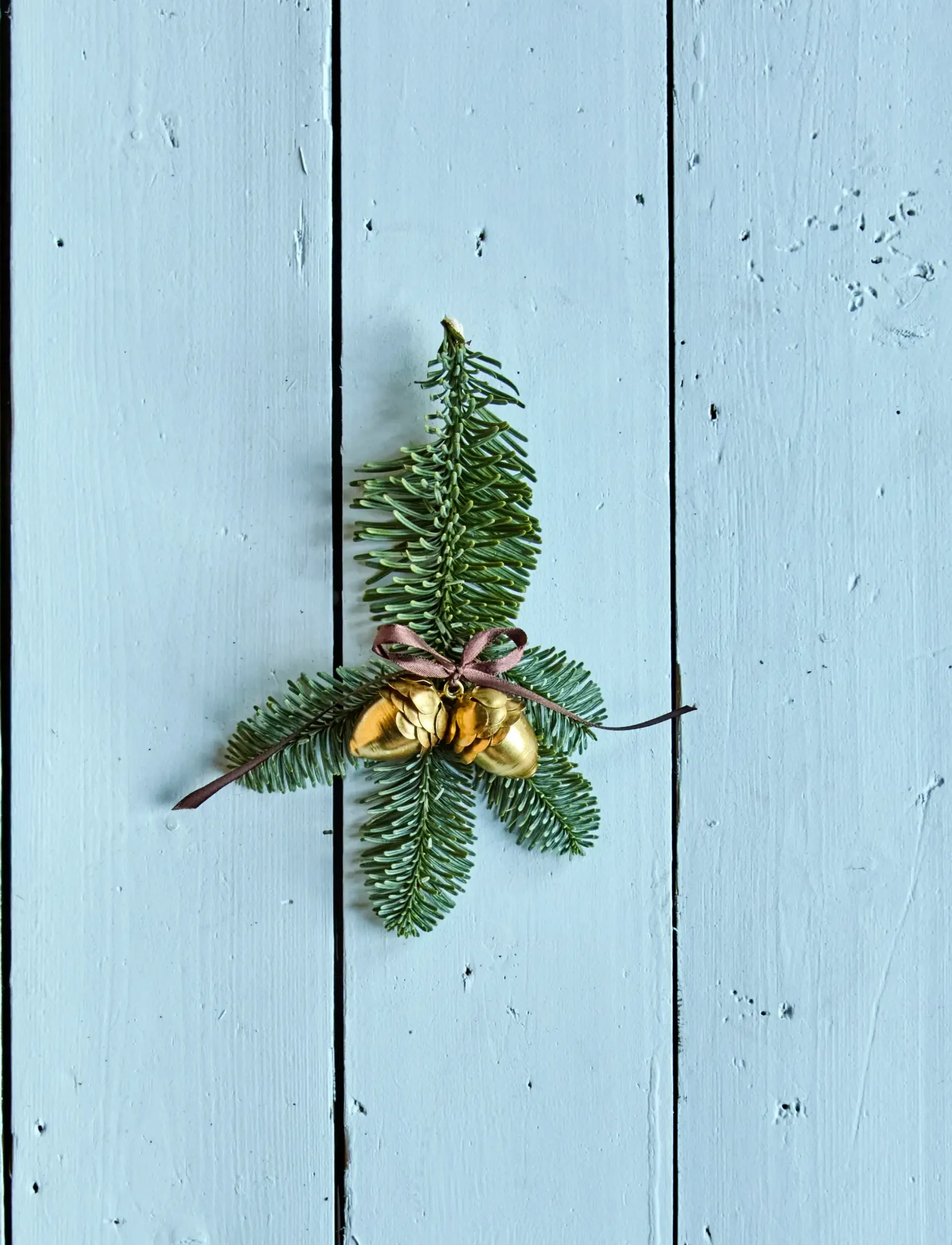 house doctor - Christmas ornament, HDAcorn, Gold - gold - 0