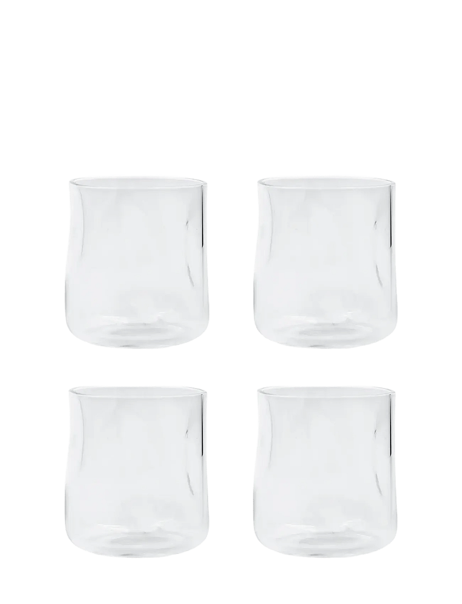 house doctor - Drinking glass, HDSand, Clear - die niedrigsten preise - clear - 0
