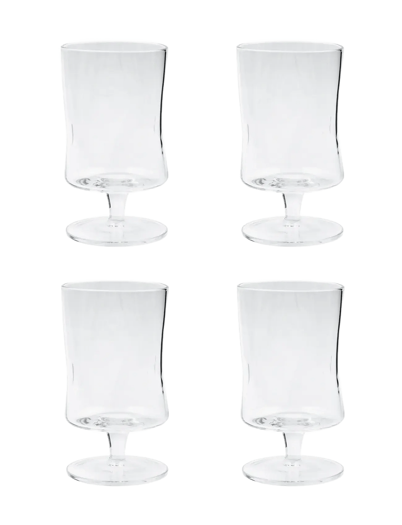 house doctor | Wine Glass, Hdsand, Clear | 7.3X7X13.2CM