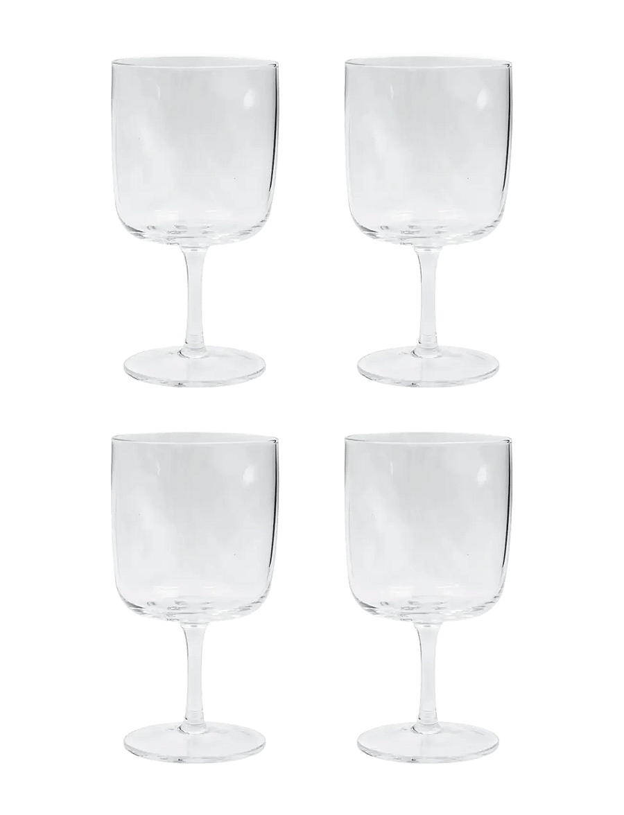 house doctor - Wine glass, HDSand, Clear - weißweingläser - clear - 1
