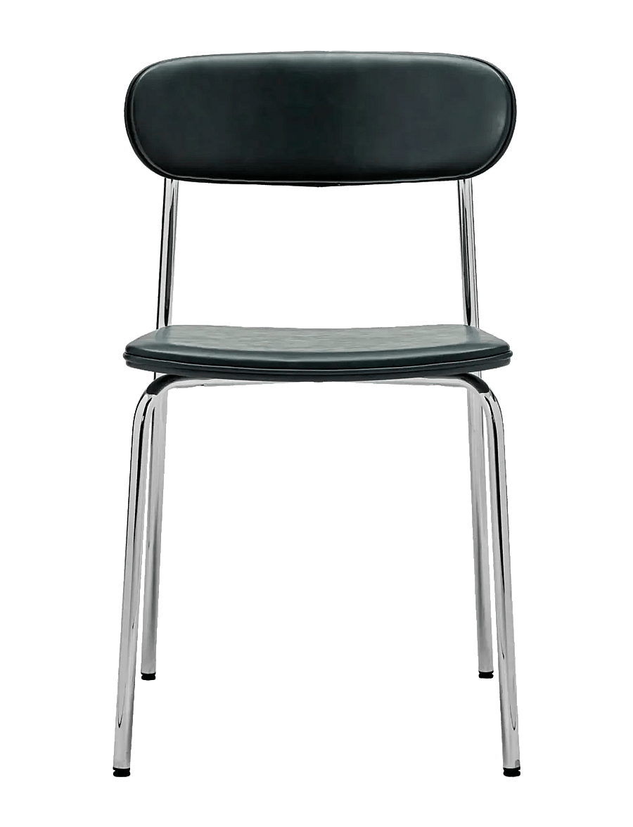 house doctor - Chair, HDPova, Chrome, Dark green - toolid - crome, dark green - 3