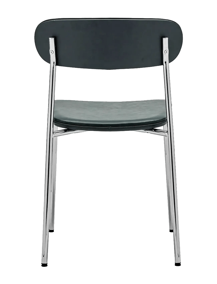 house doctor - Chair, HDPova, Chrome, Dark green - toolid - crome, dark green - 5