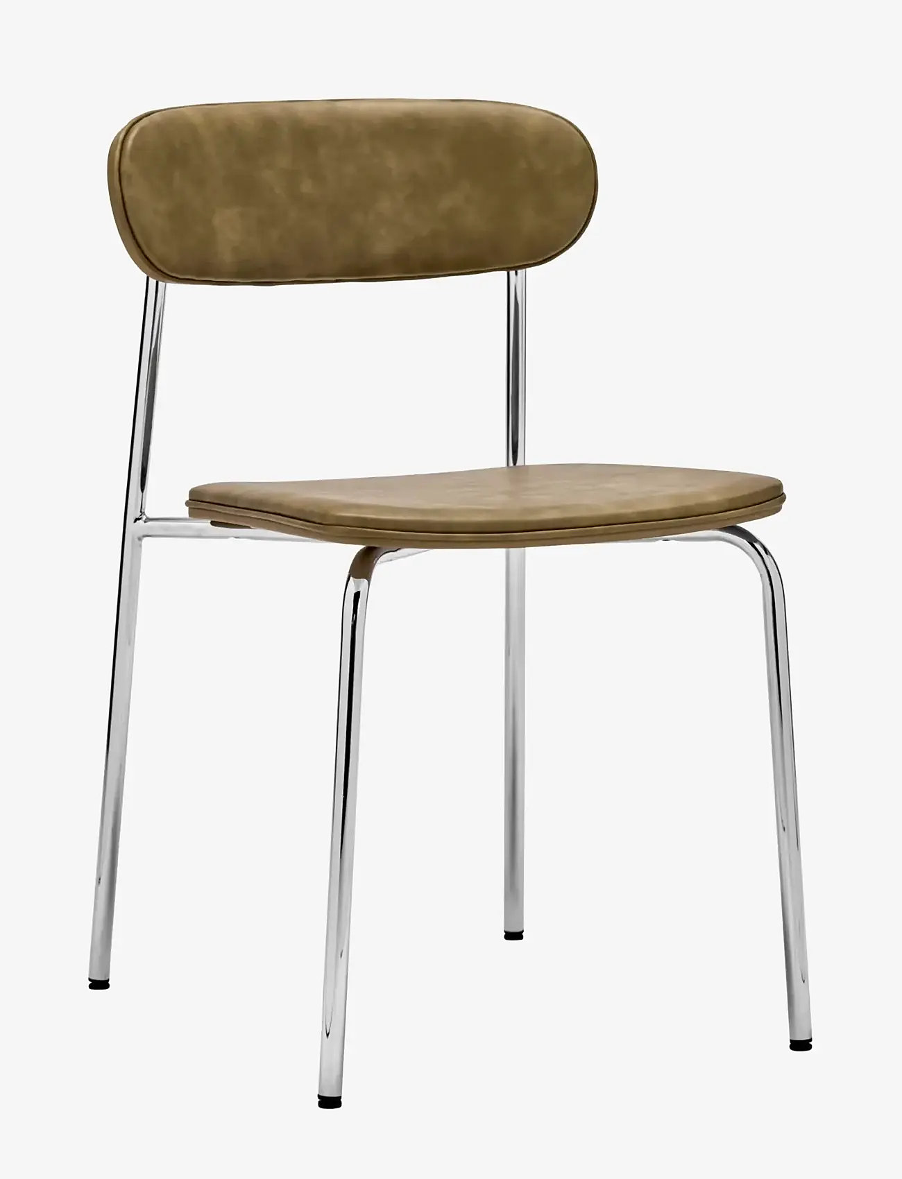 house doctor - Stol, HDPova, [Empty];Kakifarvet - stole - crome, khaki - 2