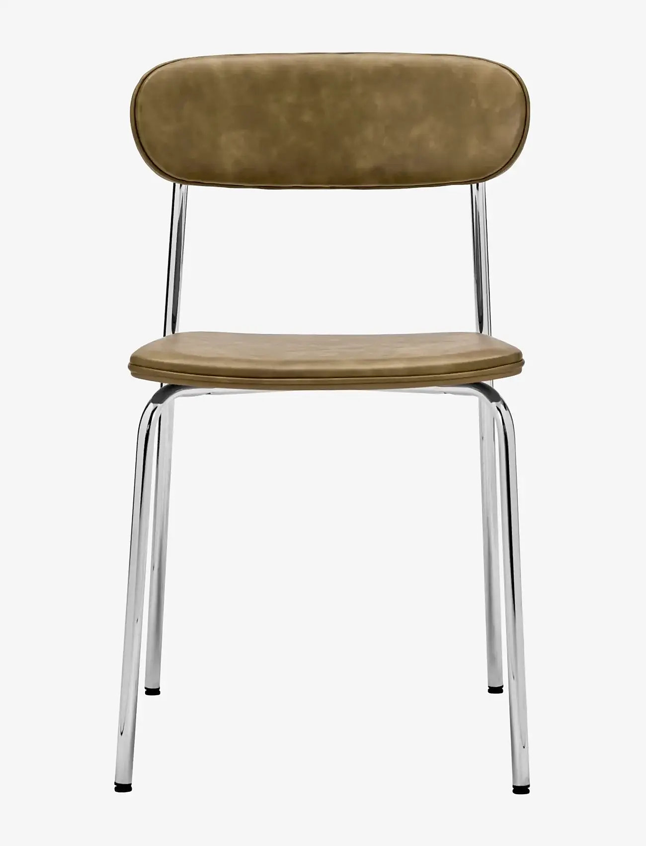 house doctor - Stol, HDPova, [Empty];Kakifarvet - stole - crome, khaki - 3