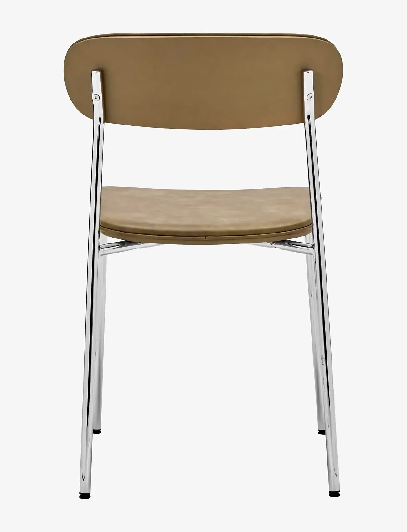 house doctor - Stol, HDPova, [Empty];Kakifarvet - stole - crome, khaki - 5