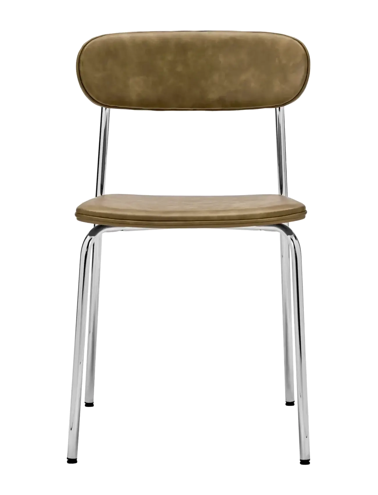 house doctor - Chair, HDPova, Chrome, Khaki - stühle - crome, khaki - 3