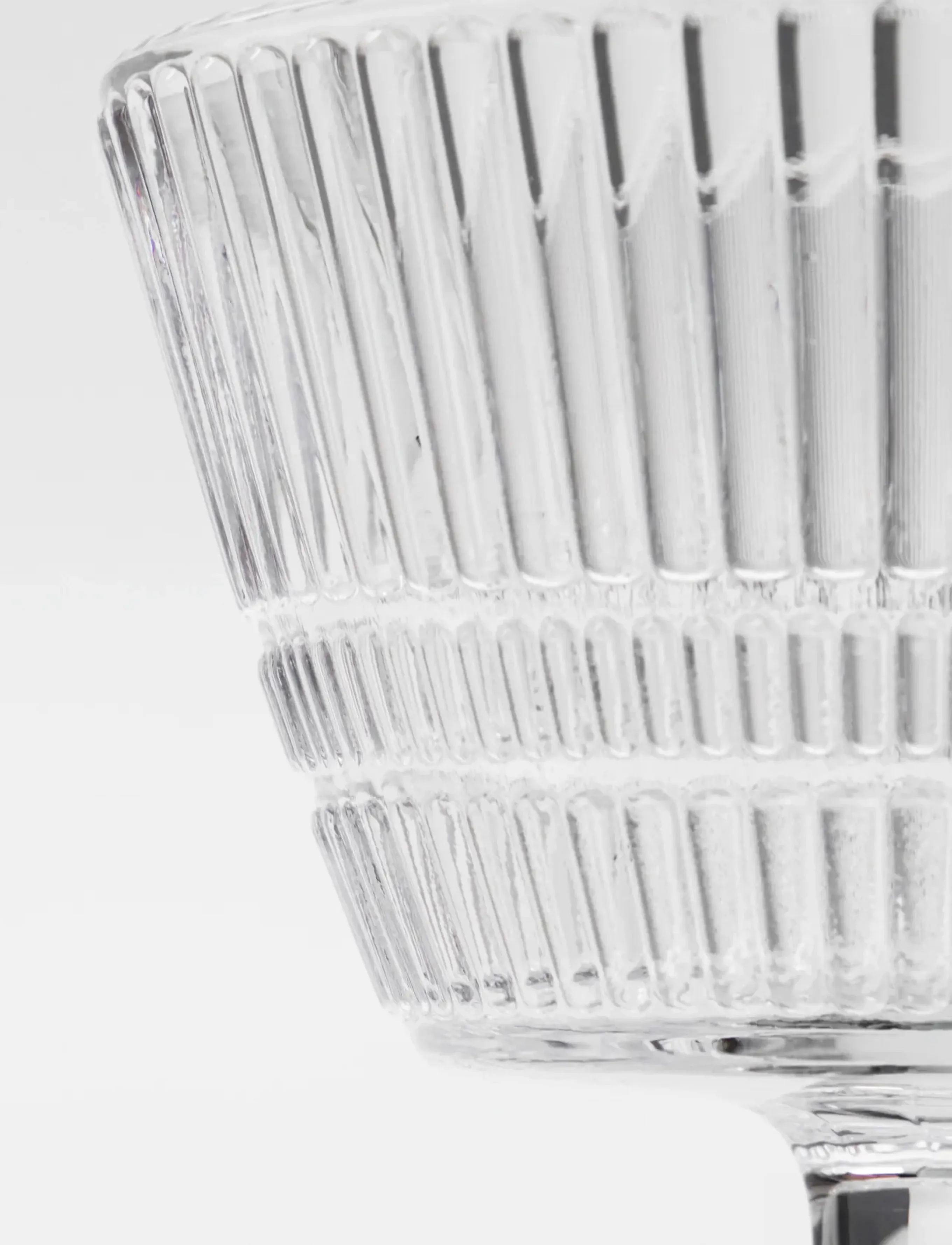 house doctor - Dessert bowl, HDSlots, Clear - serveringsskålar - clear - 2