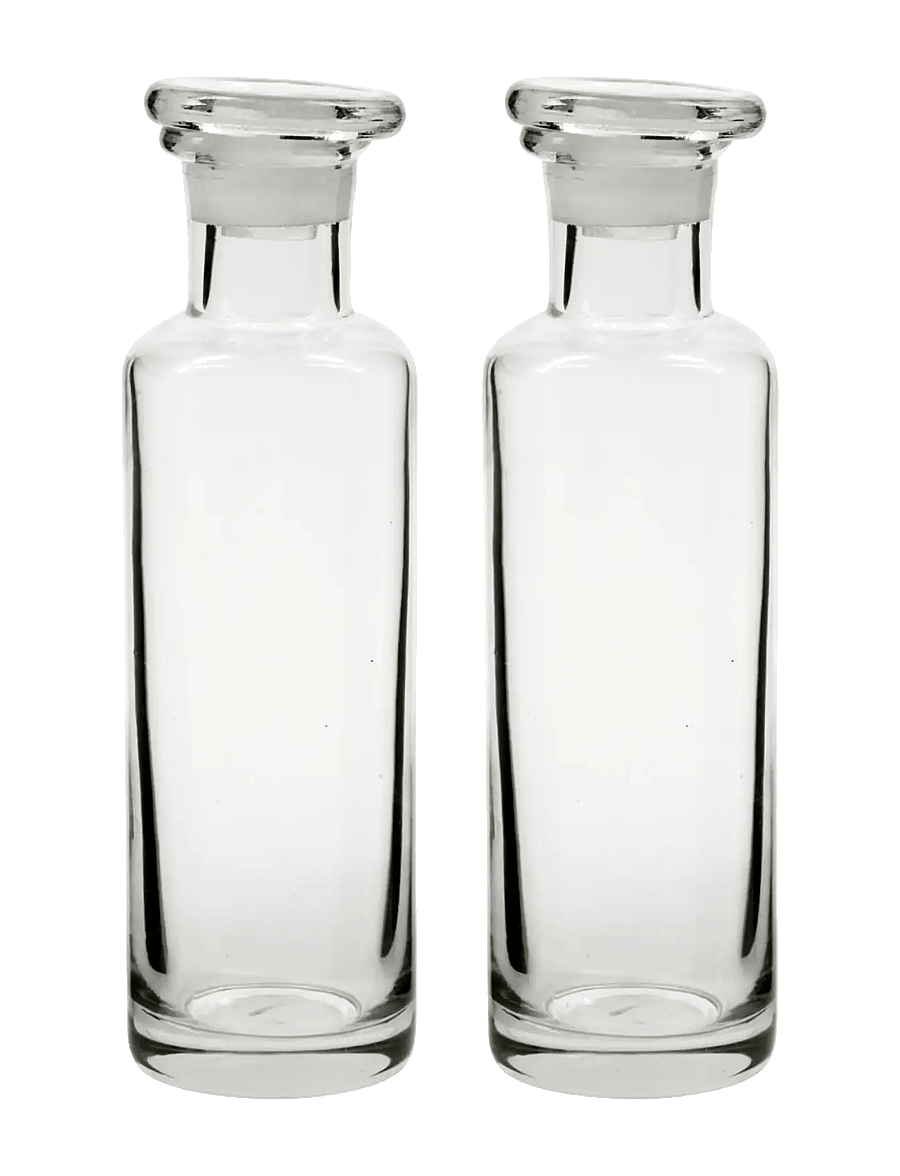 house doctor - Bottle, HDFarma, Clear - säilituspurgid - clear - 1