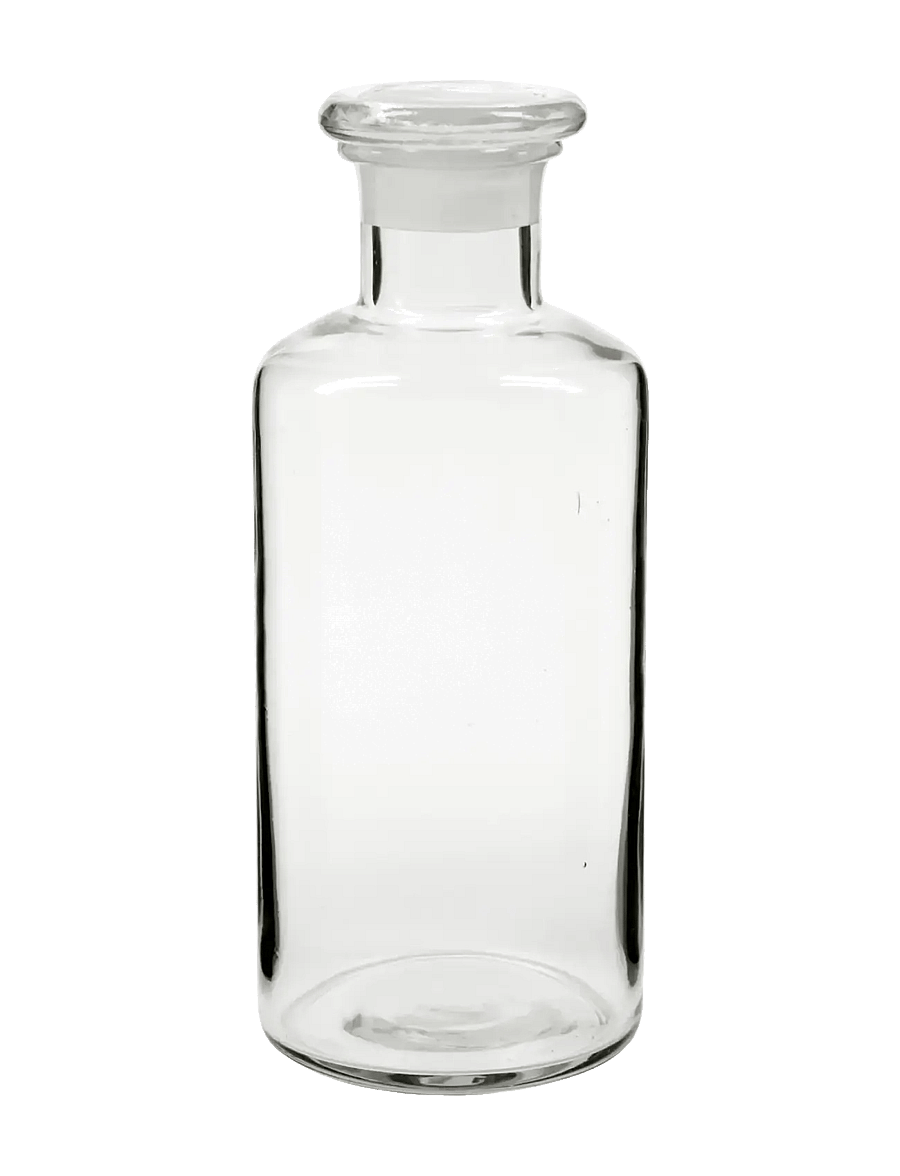 house doctor - Bottle, HDFarma, Clear - säilituspurgid - clear - 1